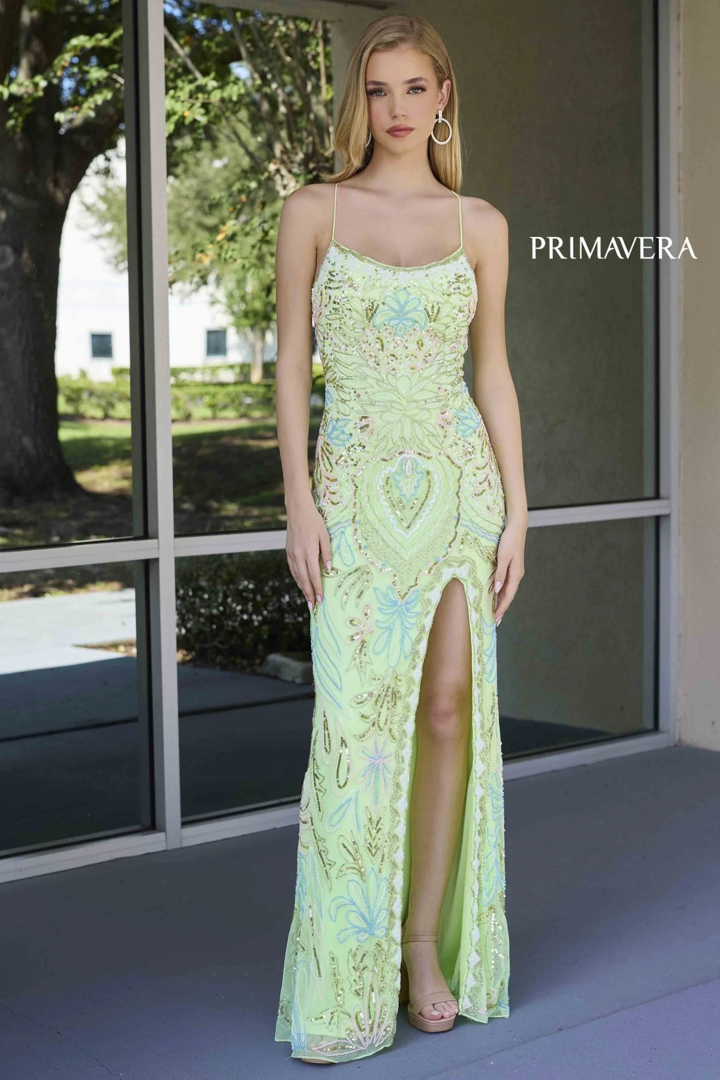 4156 - Primavera - Vintage Inspired Beaded Gown - Image 39