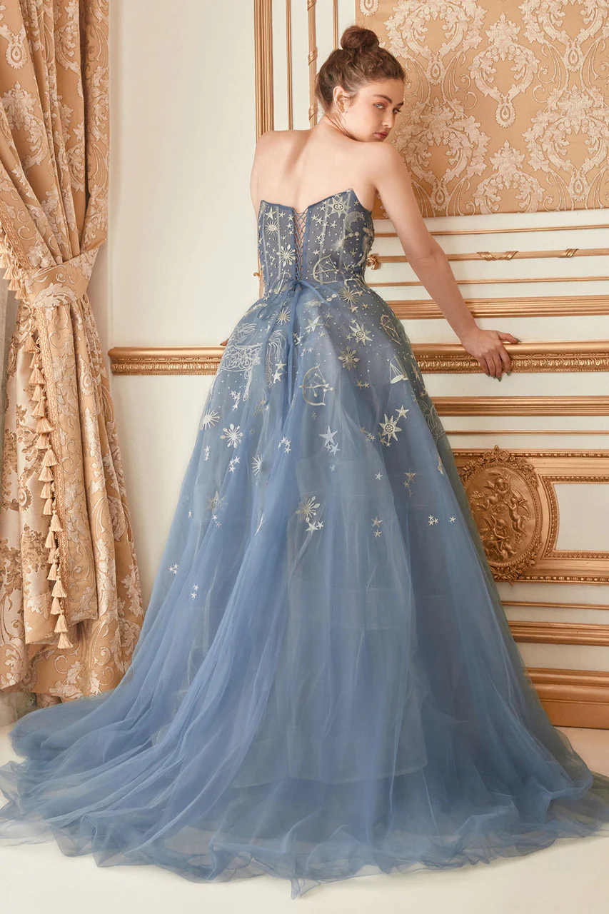 A0890 - Constellation Selene Tulle Ball Gown - Andrea & Leo - Image 3