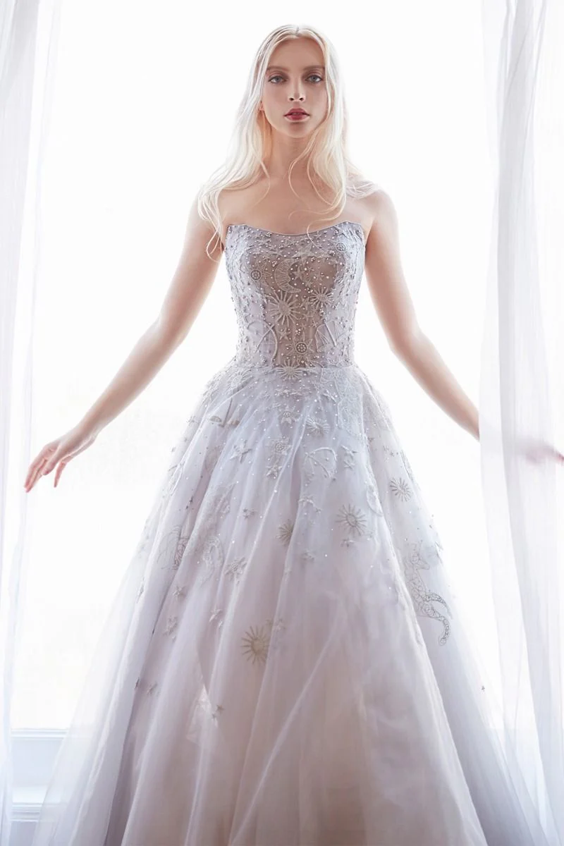 A0890 - Constellation Selene Tulle Ball Gown - Andrea & Leo - Image 5