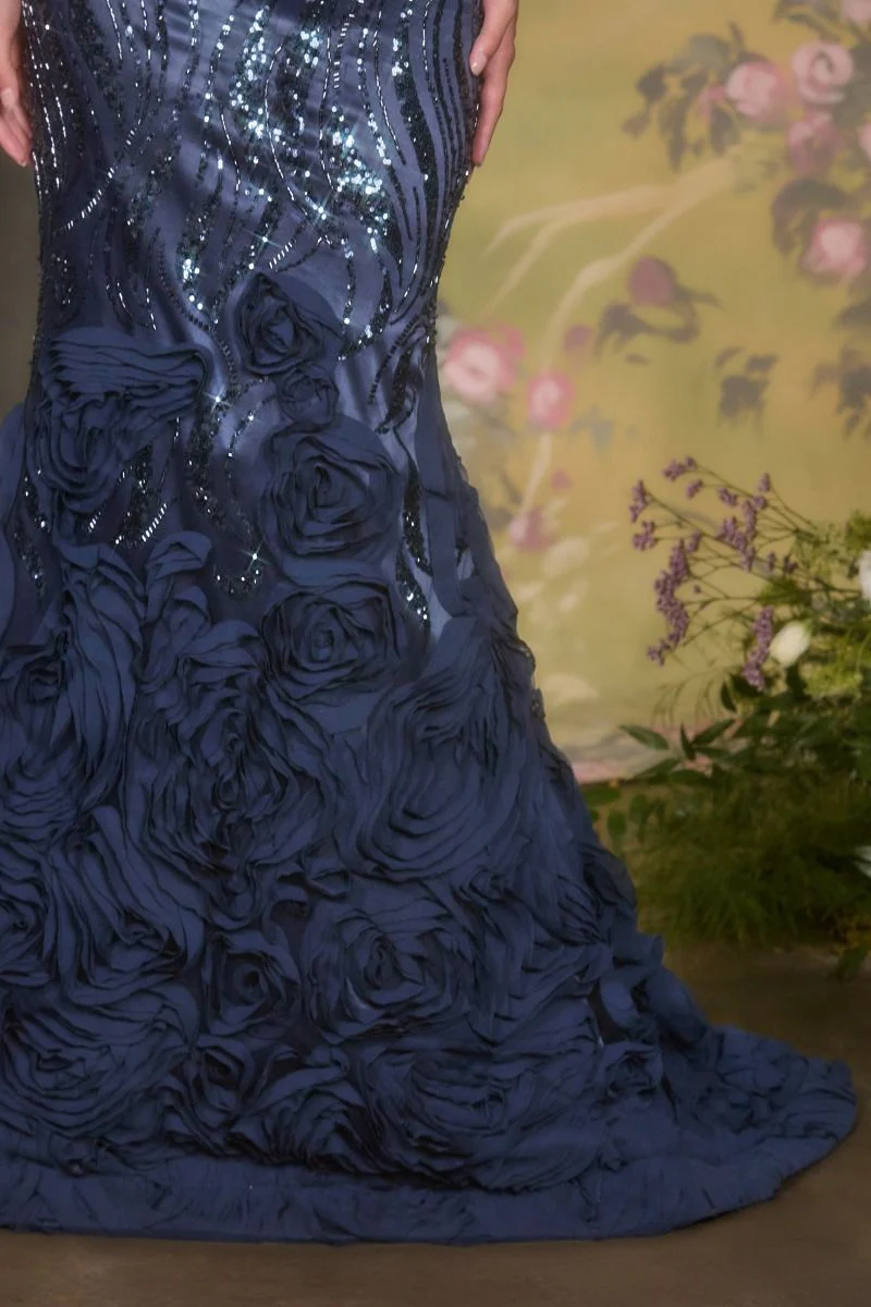 A1482 - Wallace Fitted Gown - Andrea & Leo - Image 4
