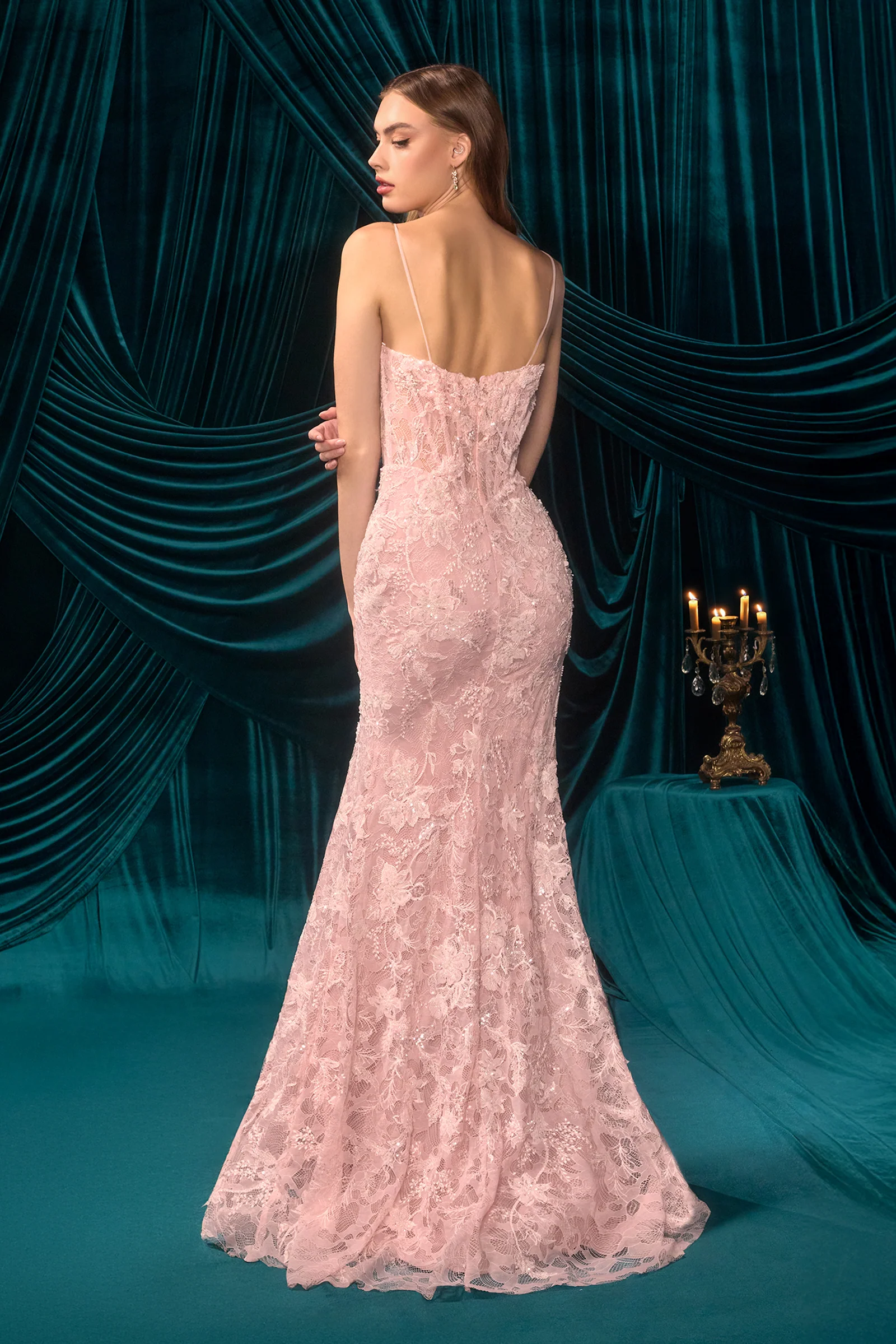 A1499 - Lili Lace Mermaid Gown - Andrea & Leo - Image 11