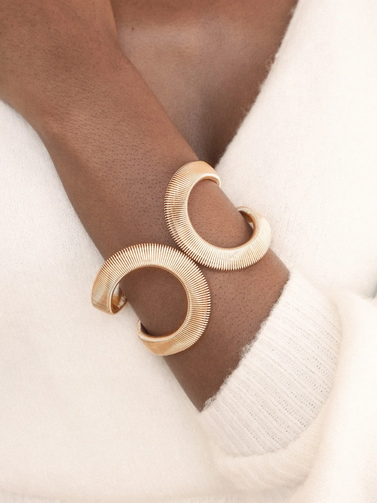Abstract Flex Cuff Bracelet - Image 3