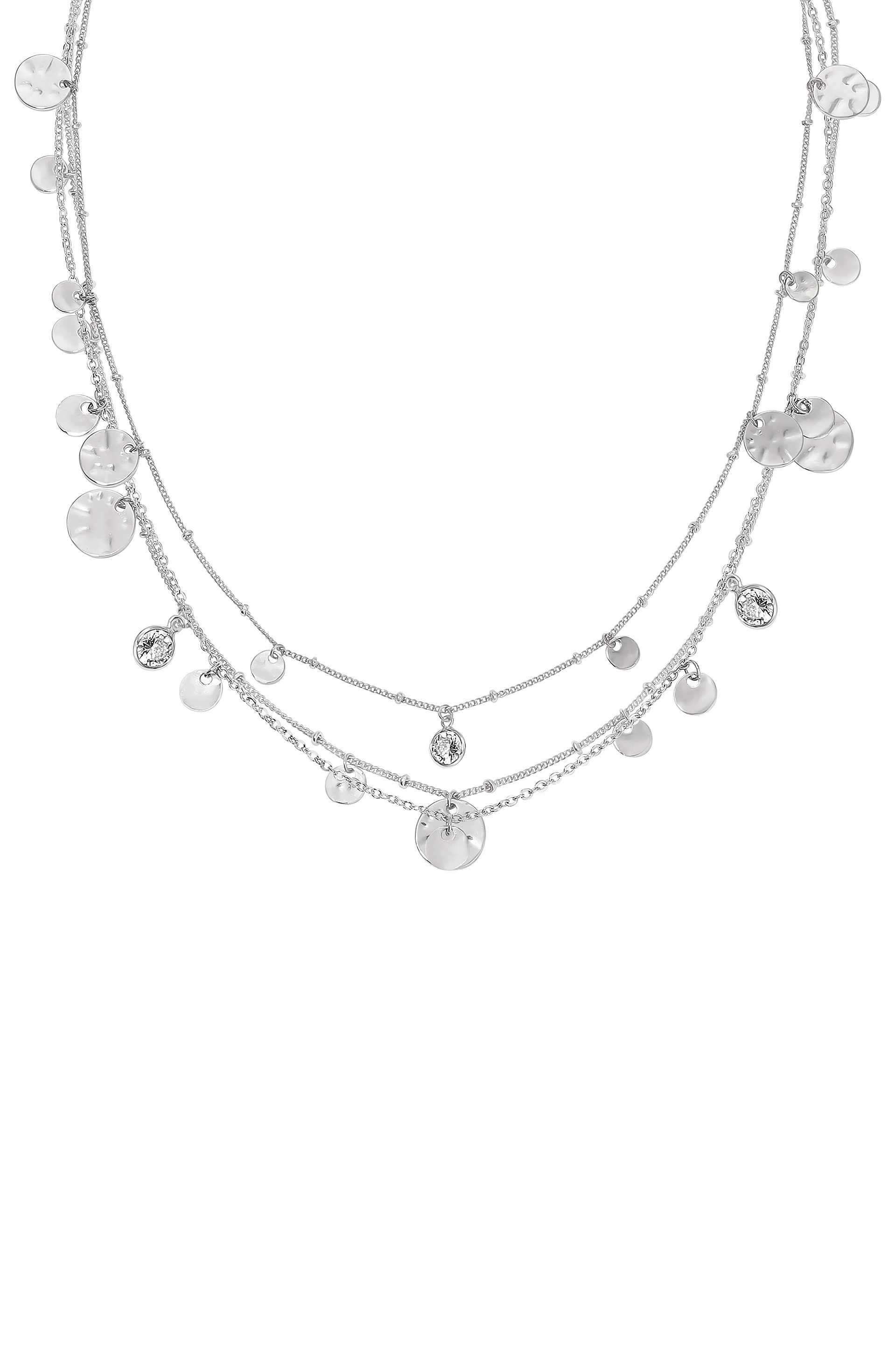 All in Layered Crystal Necklace Set - Image 12