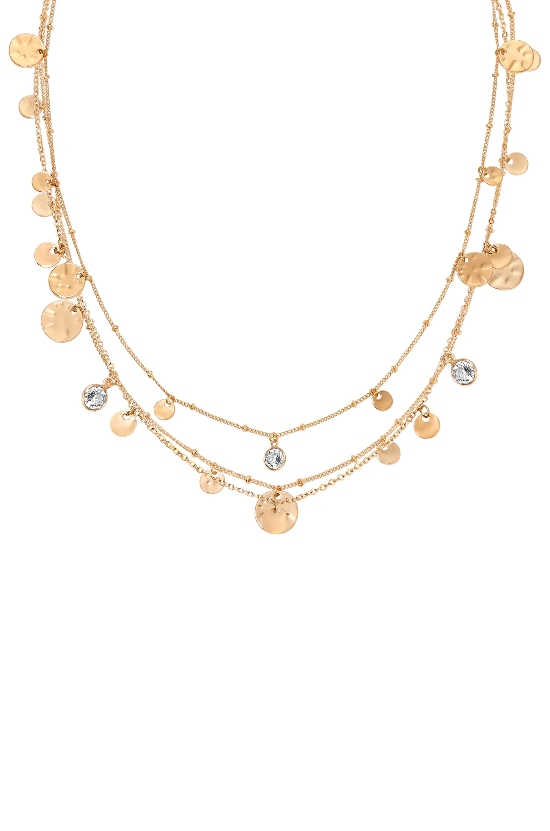 All in Layered Crystal Necklace Set - Image 2