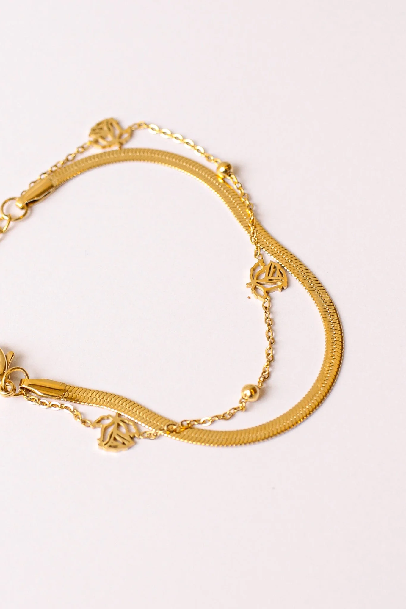 Anne Double Chain Bracelet - Image 11