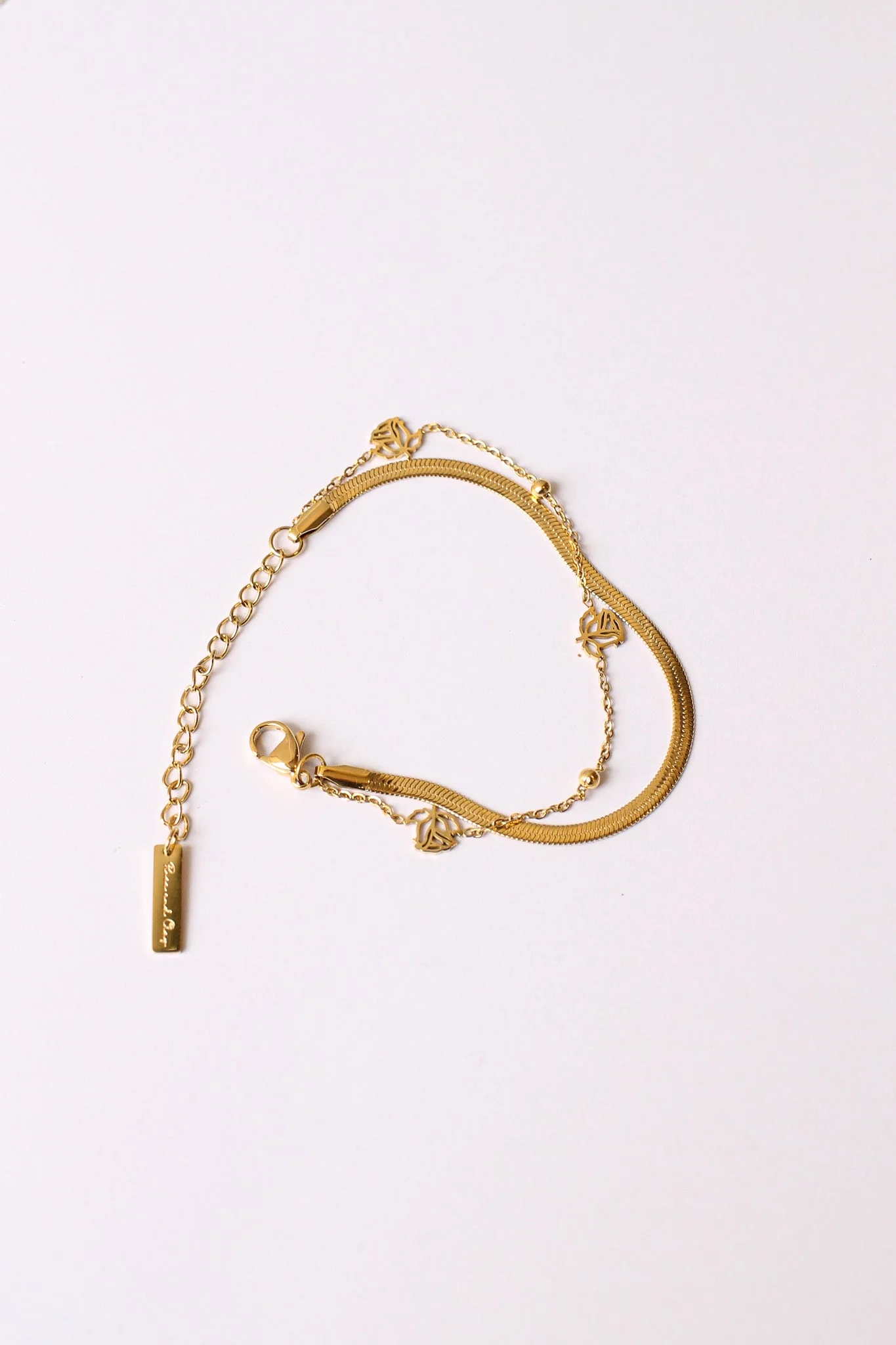 Anne Double Chain Bracelet - Image 2