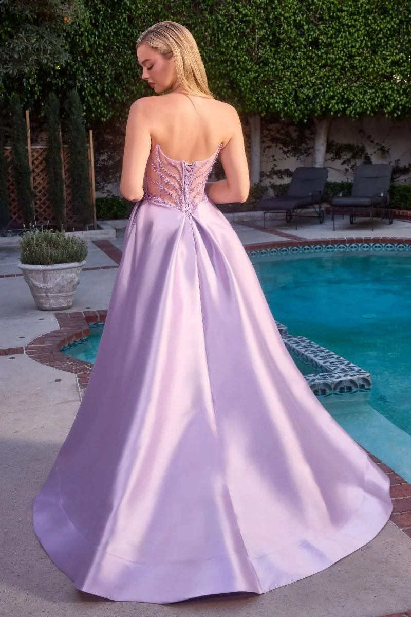 Annika Gown - A-line Corset Dress With Pockets - Image 7