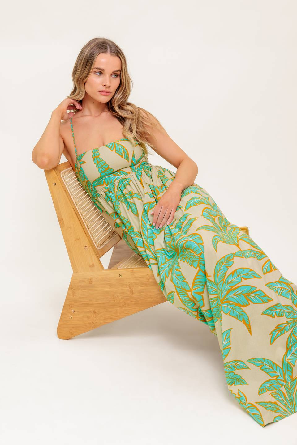 AUGUST TROPICAL MAXI DRESS - Image 4