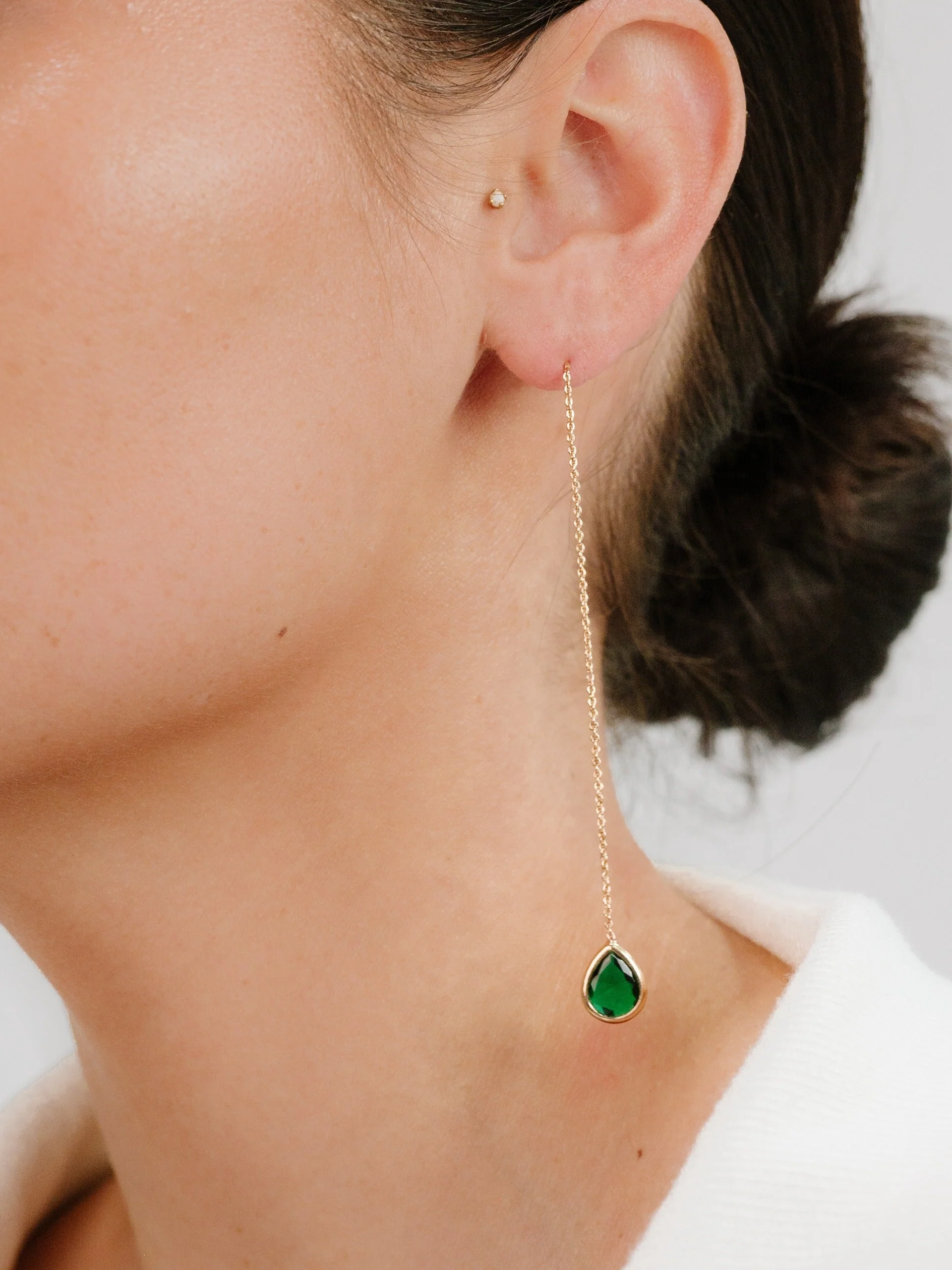 Barely There Chain and Crystal Dangle Earrings - Image 21