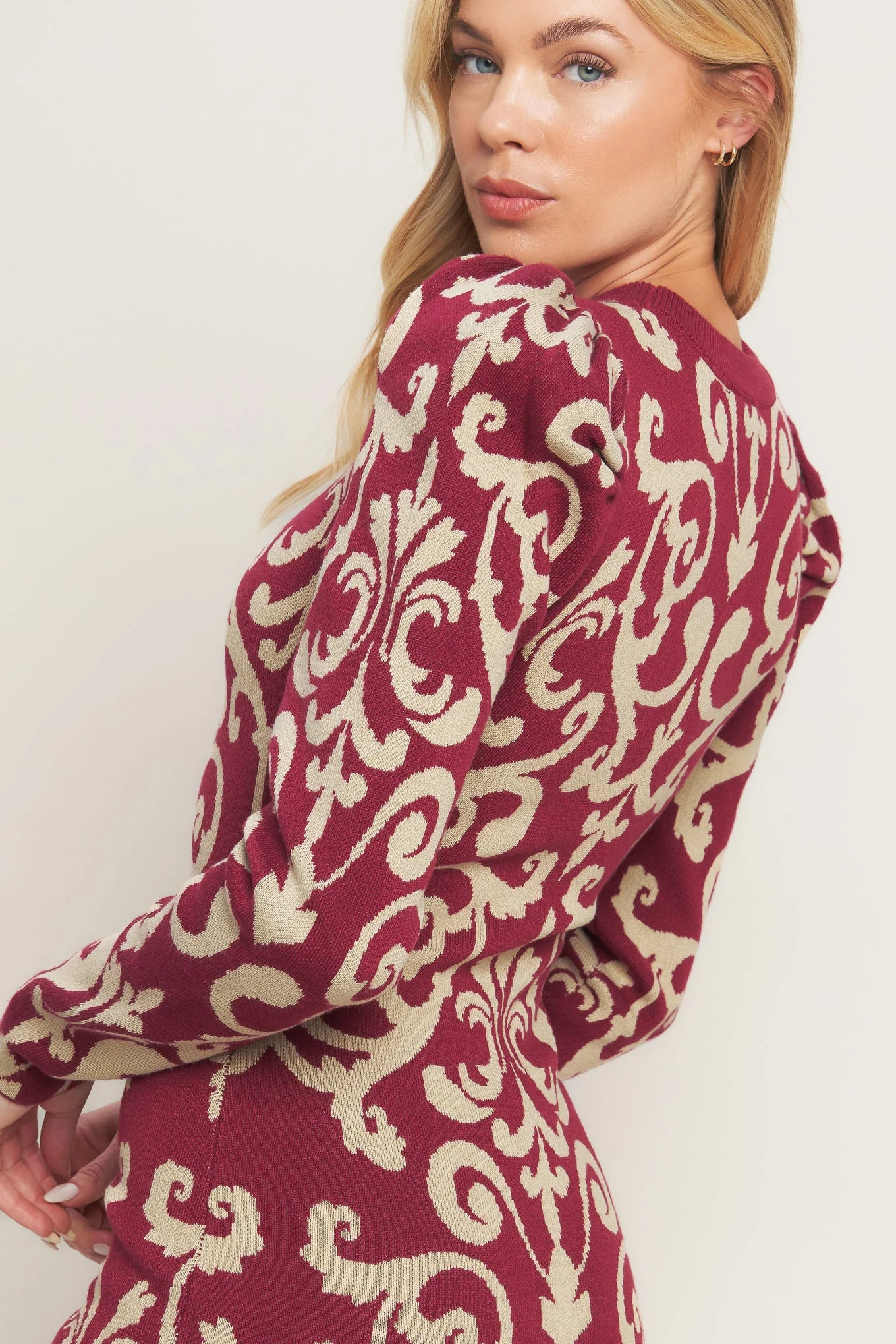 BASK IN LOVE SWEATER MINI DRESS - FINAL SALE - Image 4