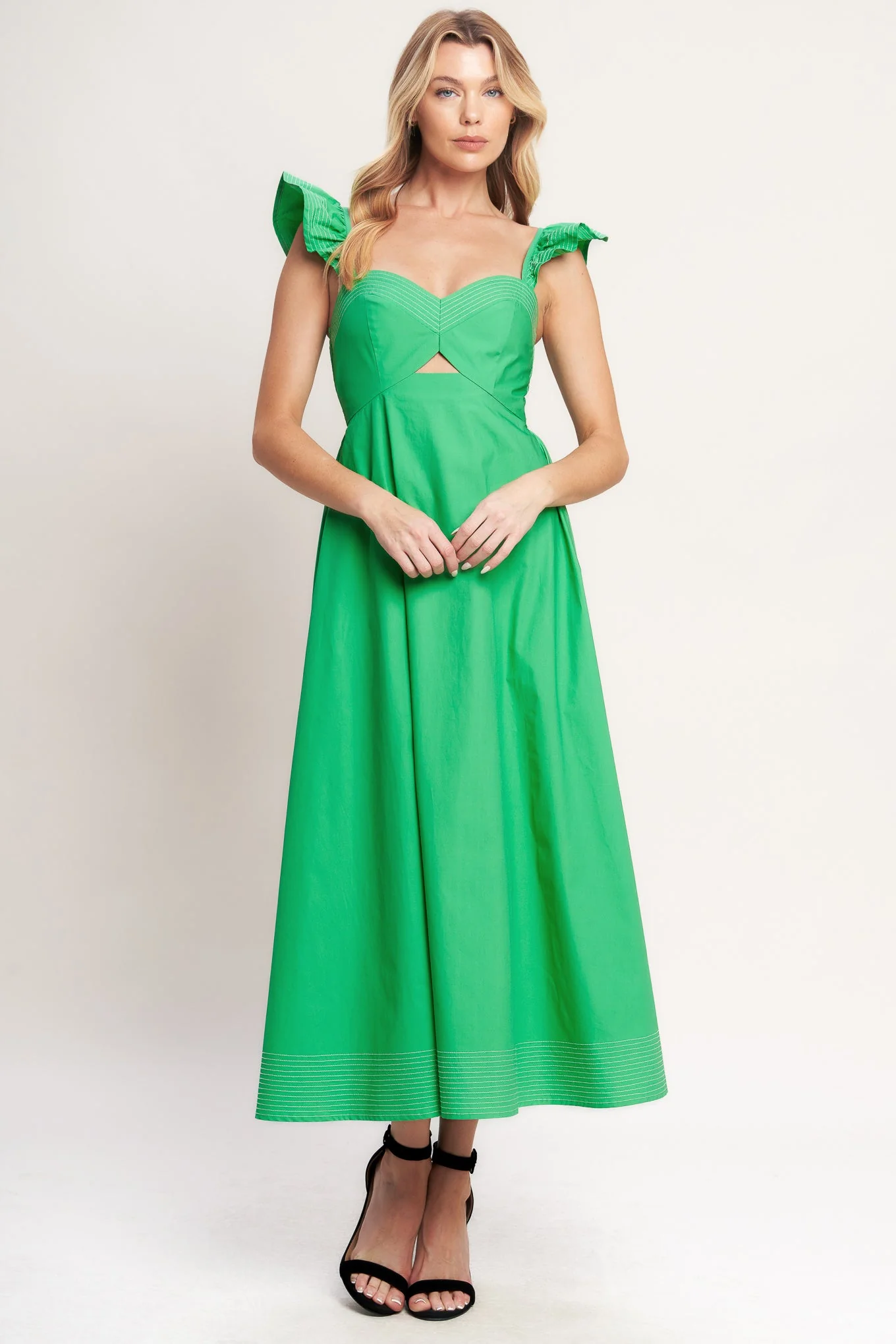BEAUTIFULLY UNEXPECTED MIDI DRESS - FINAL SALE - Image 3