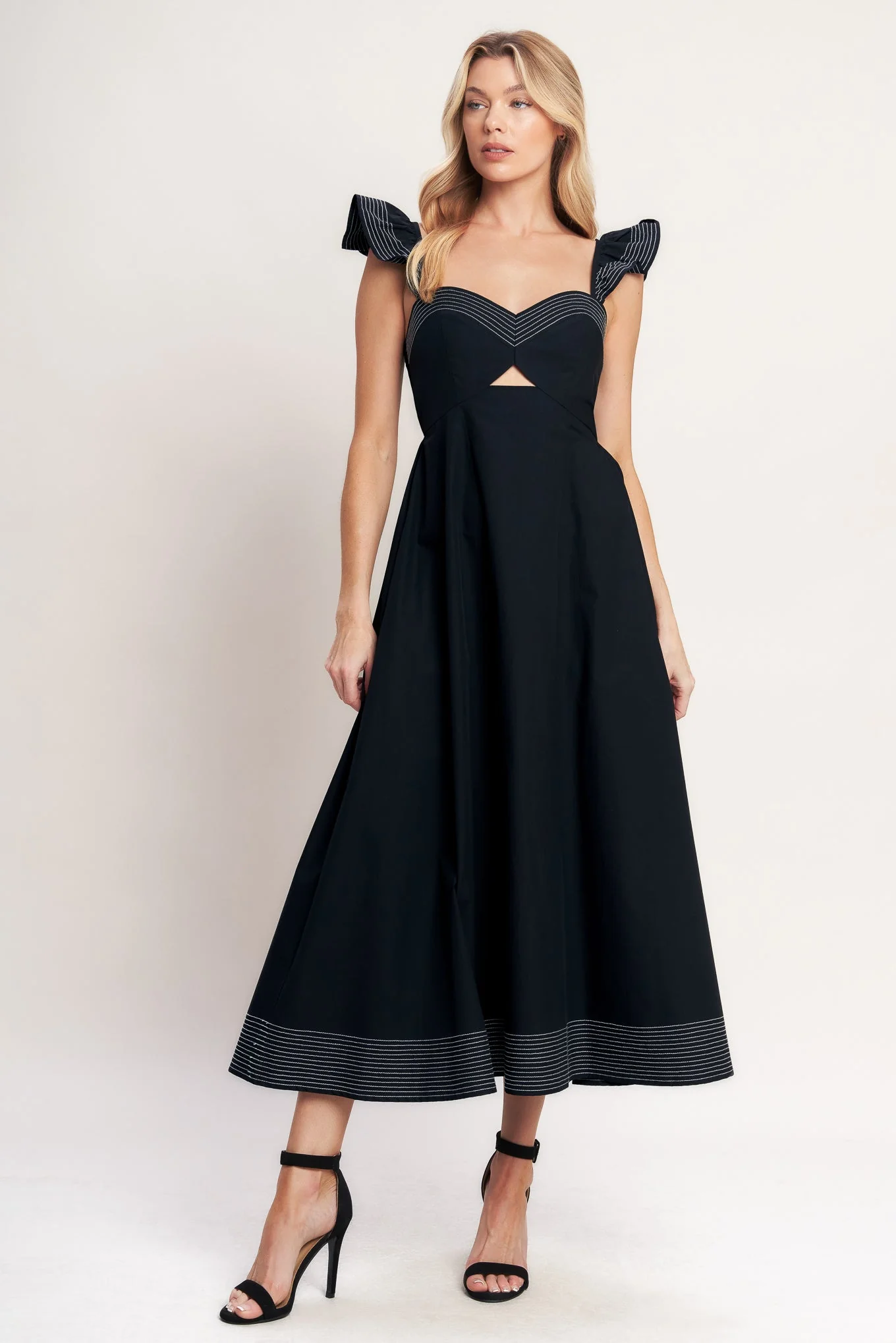 BEAUTIFULLY UNEXPECTED MIDI DRESS - FINAL SALE - Image 4