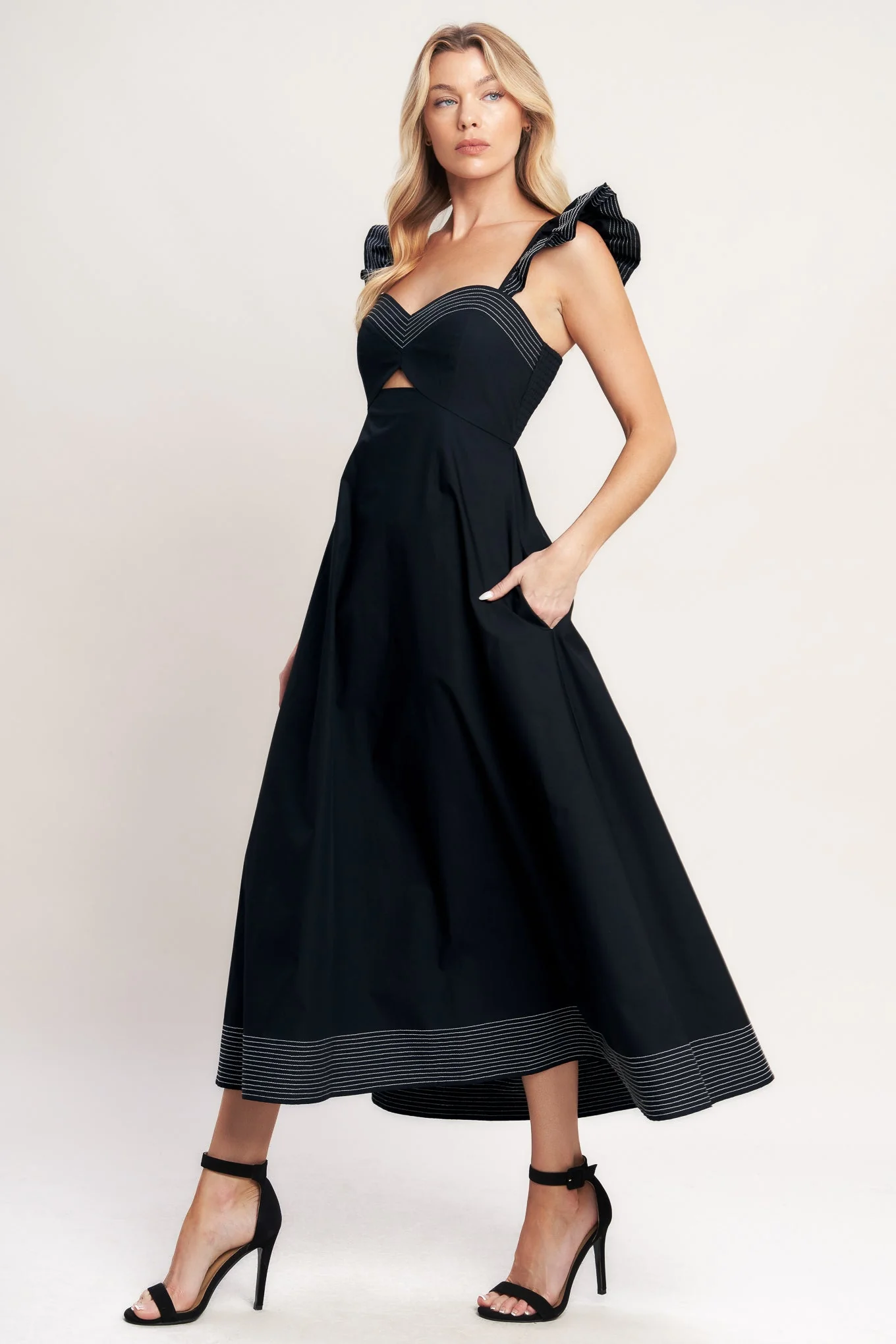 BEAUTIFULLY UNEXPECTED MIDI DRESS - FINAL SALE - Image 6