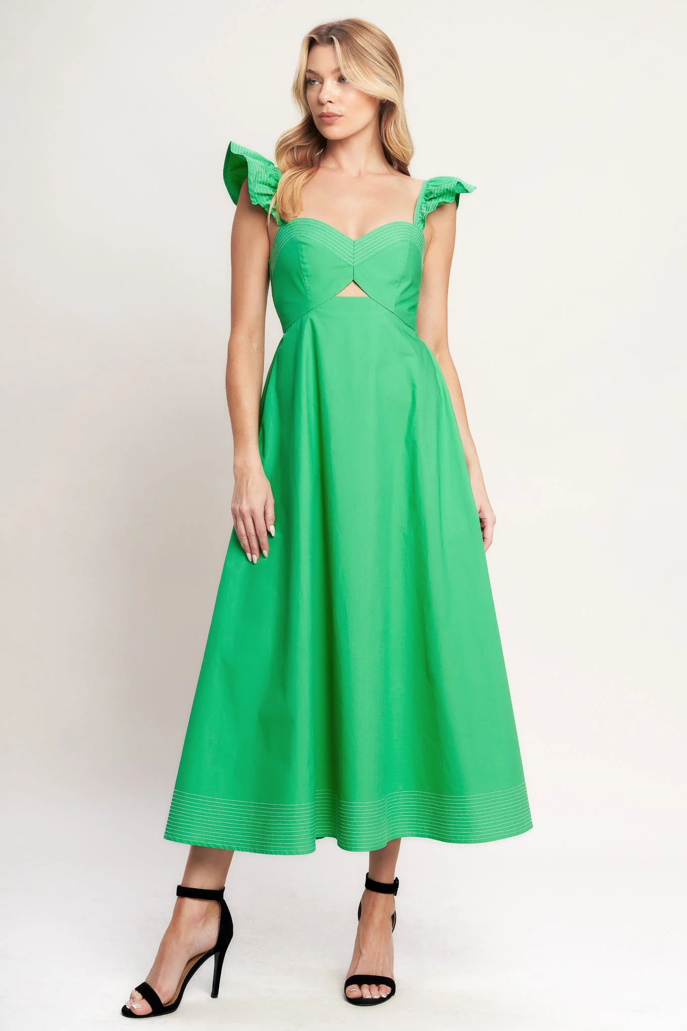 BEAUTIFULLY UNEXPECTED MIDI DRESS - FINAL SALE - Image 9