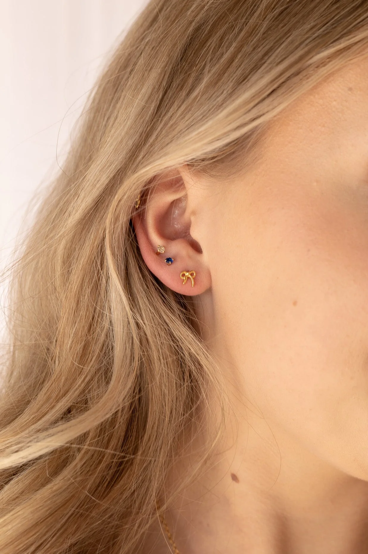 Bow Flat Back Stud Earring 2.0 - Image 2