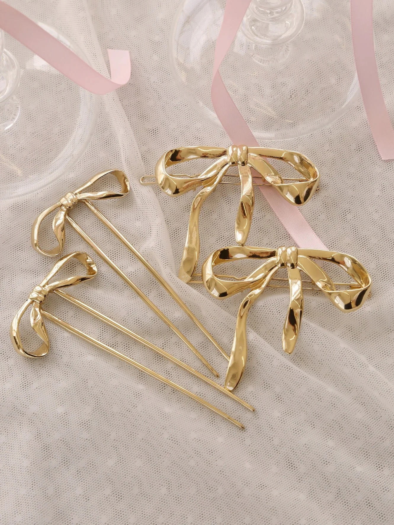 Bow Organica Hair Pin - Image 4