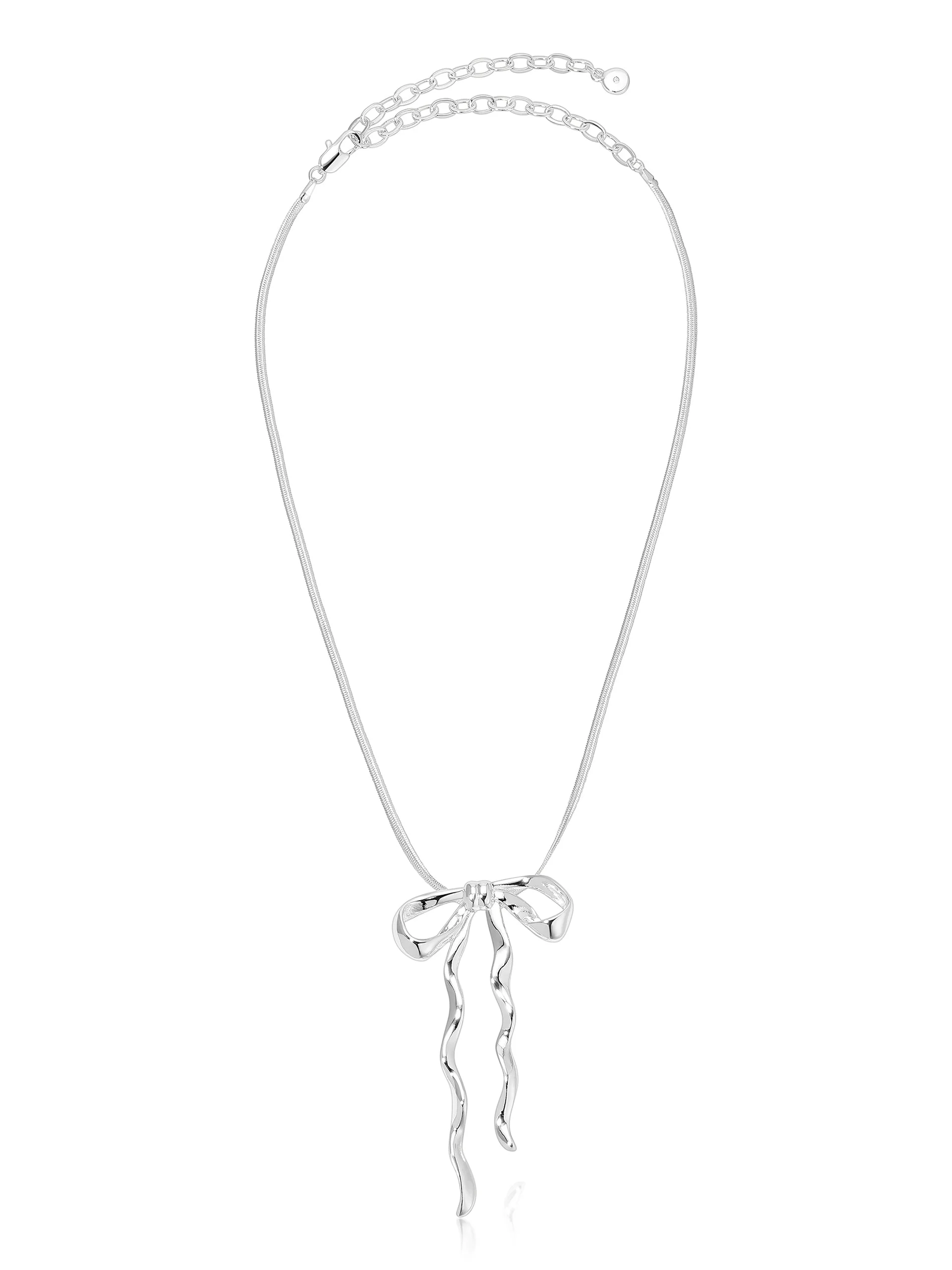 Bow Organica Pendant Necklace - Image 6