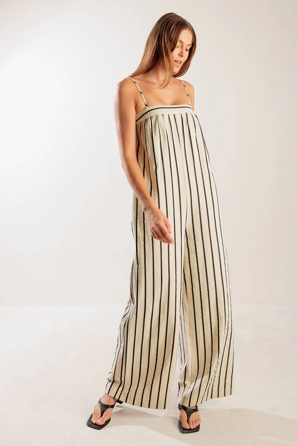 Brady Striped Jumpsuit - Image 6