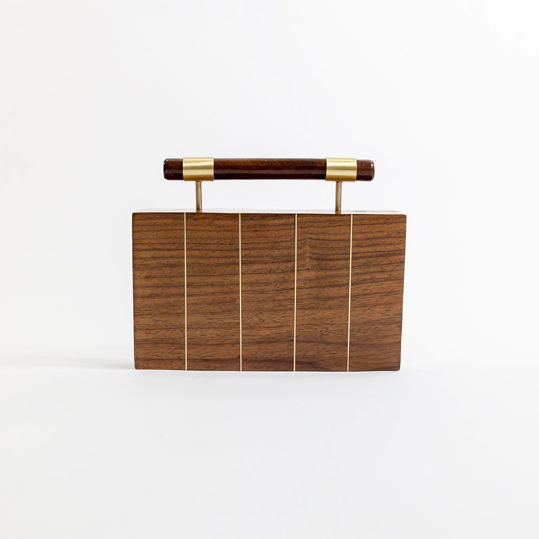 Brasswood Briefcase Clutch - Image 3