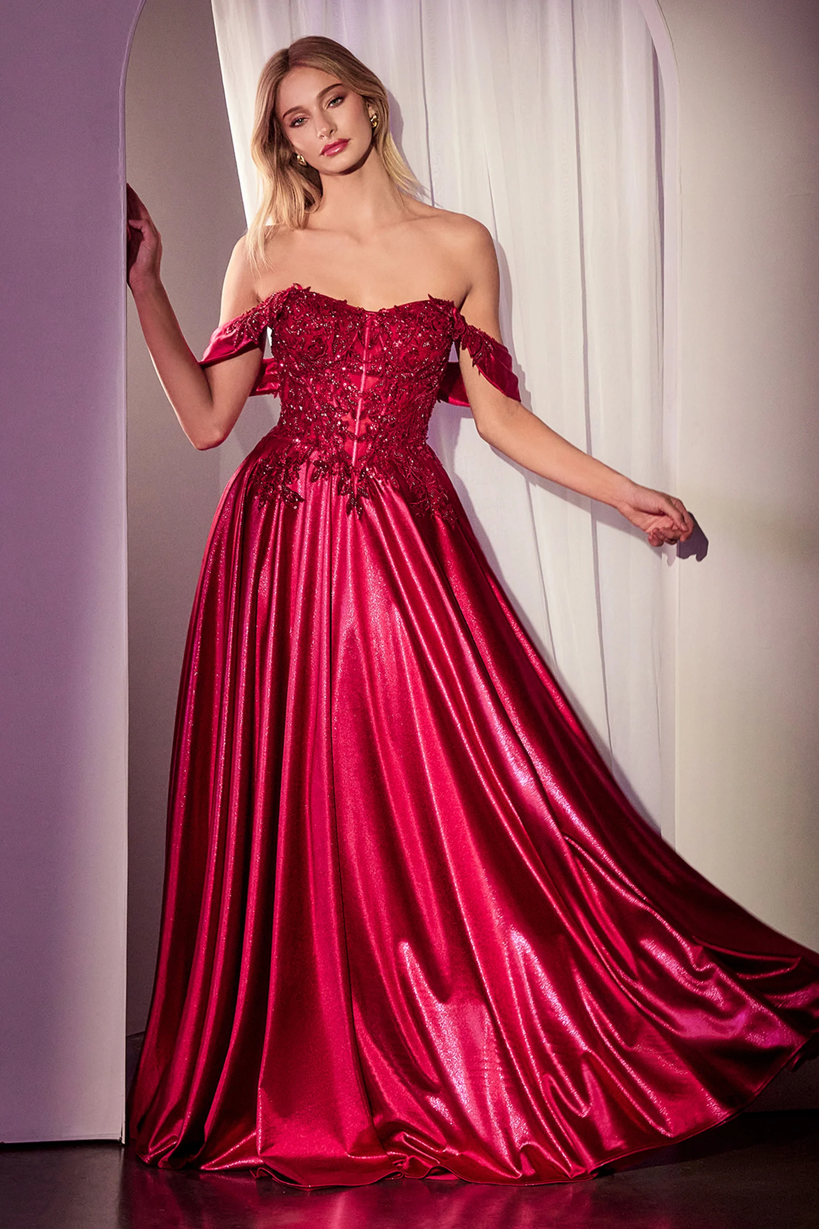 Bronwyn Gown - A-Line Dress With Removable Straps - Image 14