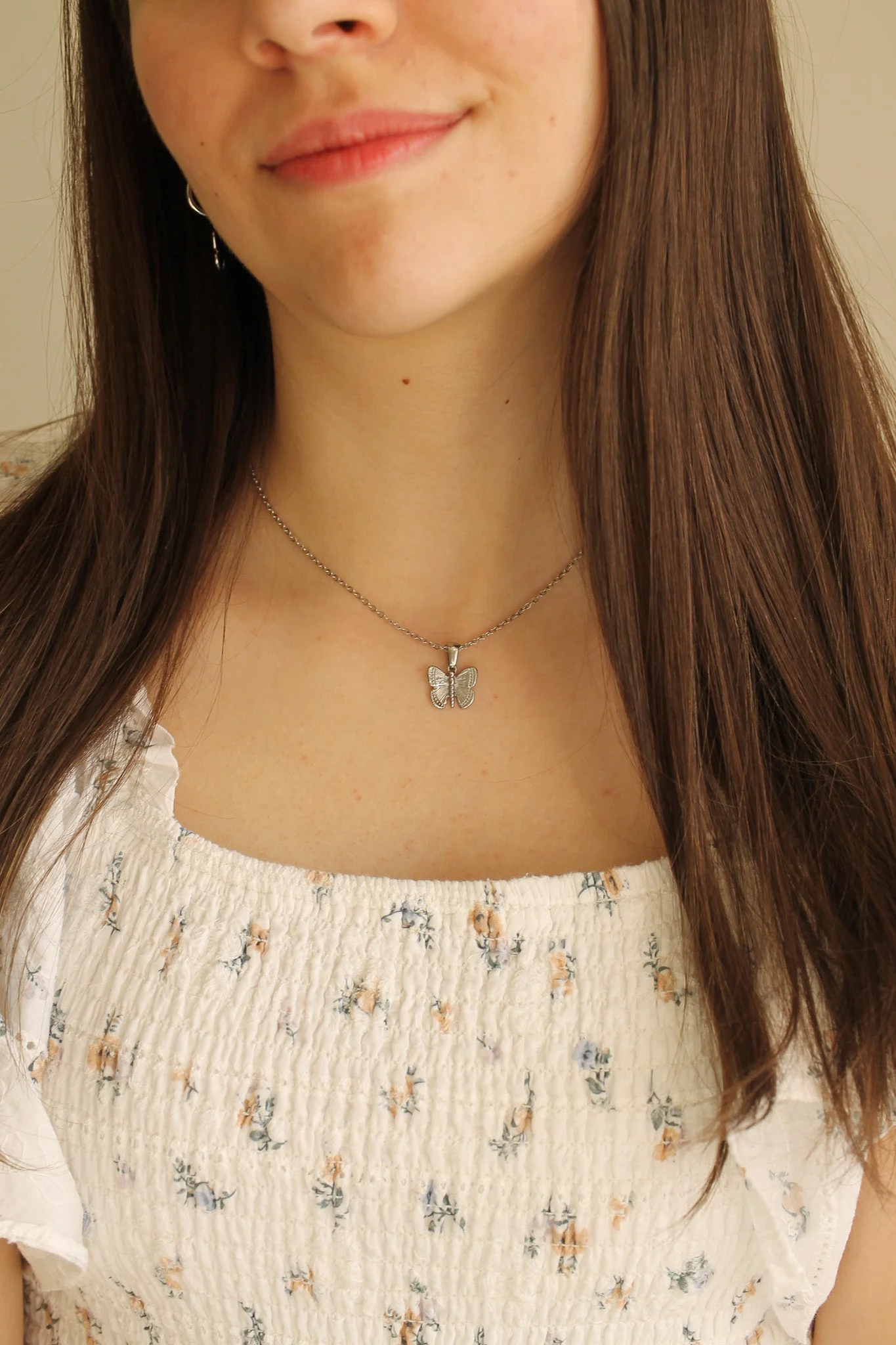 Butterfly Pendant Necklace - Image 11