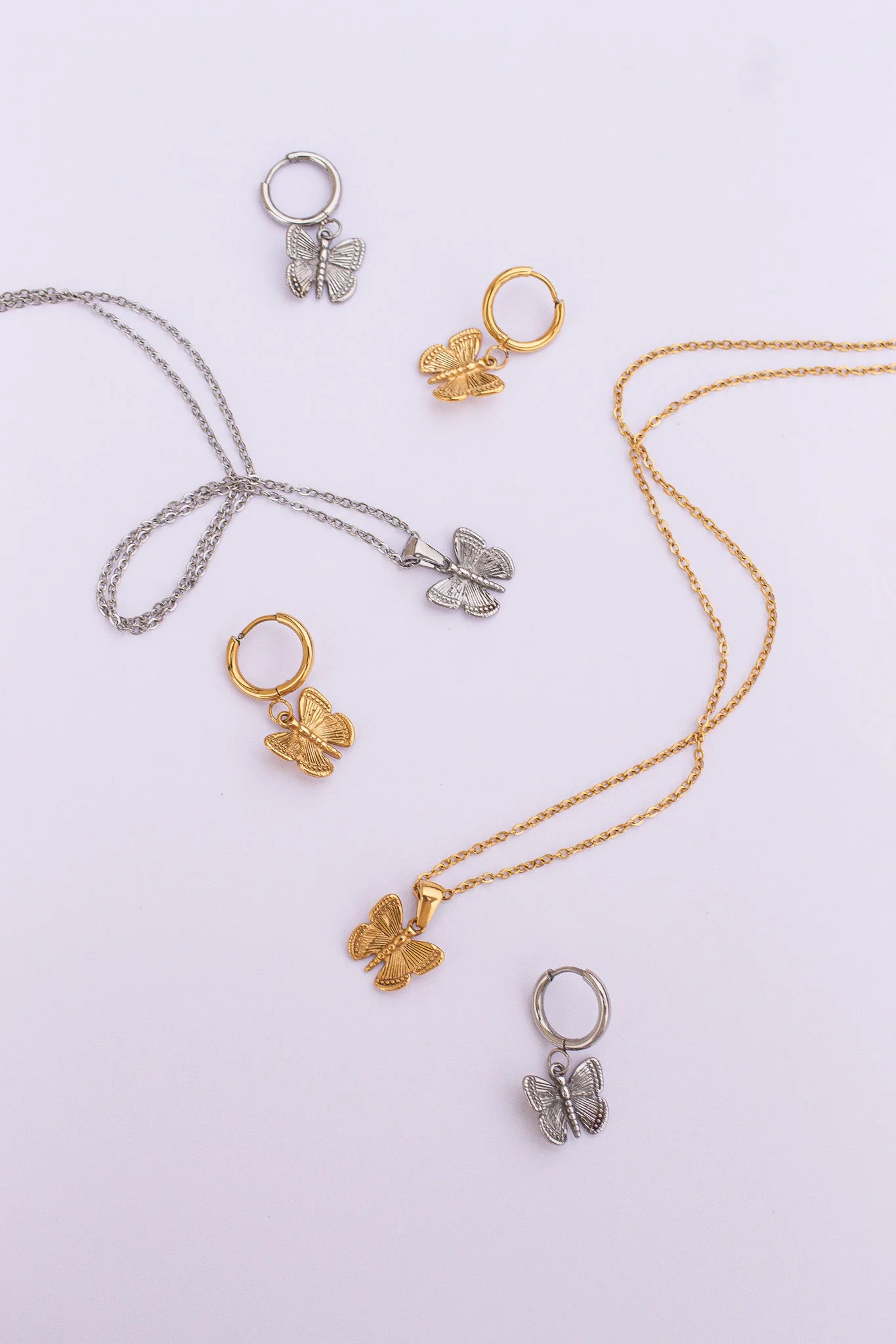 Butterfly Pendant Necklace - Image 14