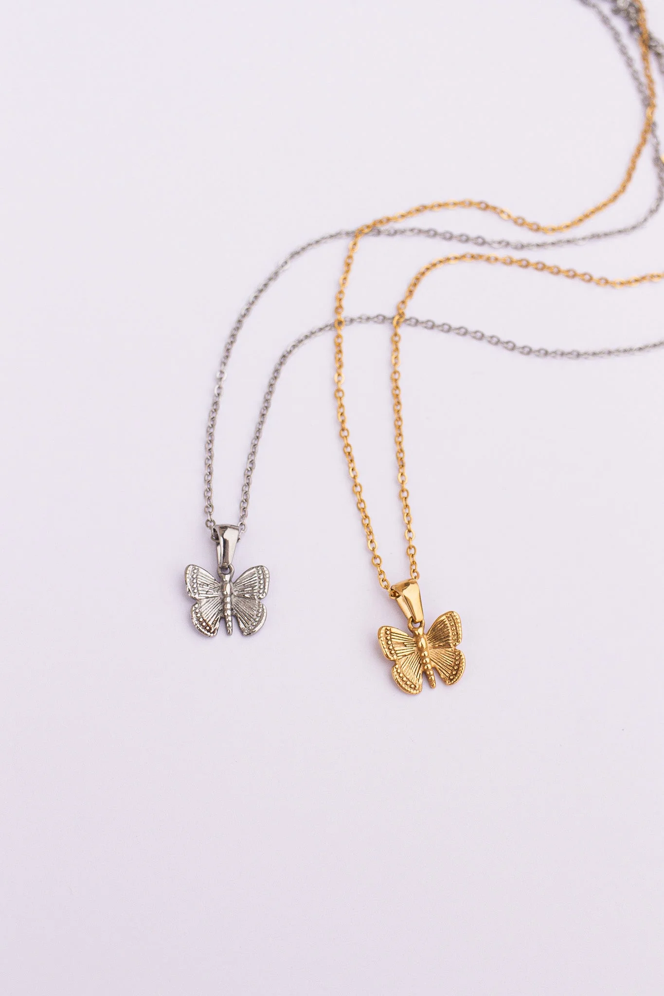 Butterfly Pendant Necklace - Image 5