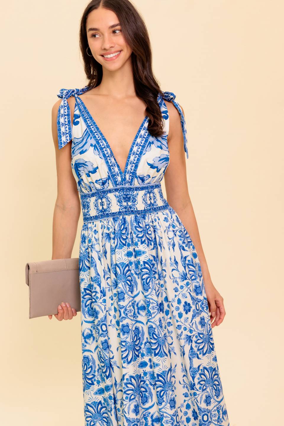 BY THE BAY BLUE MAXI DRESS - Image 5