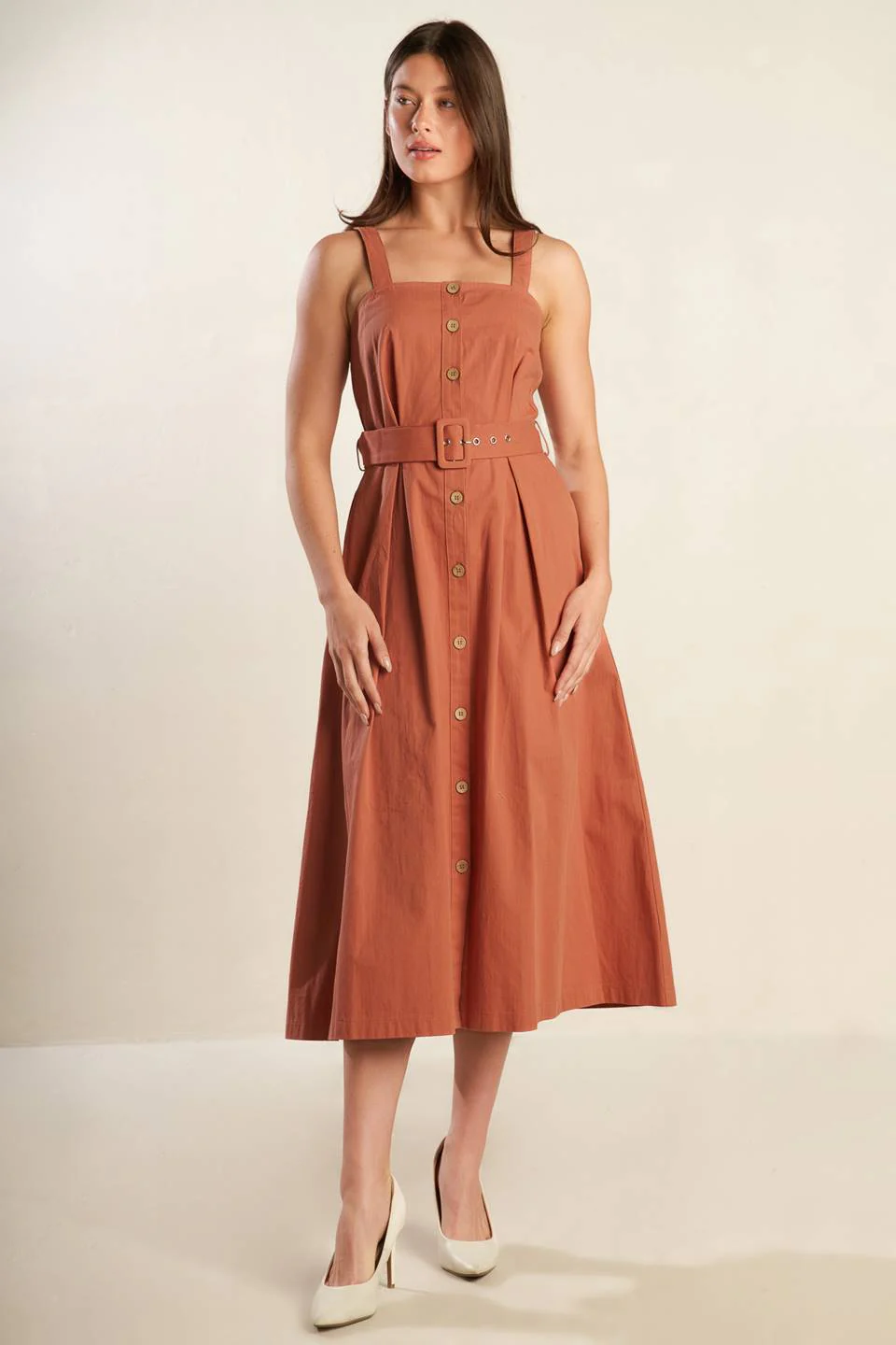 CALIFORNIA DREAMING BUTTON DOWN DRESS - FINAL SALE - Image 10
