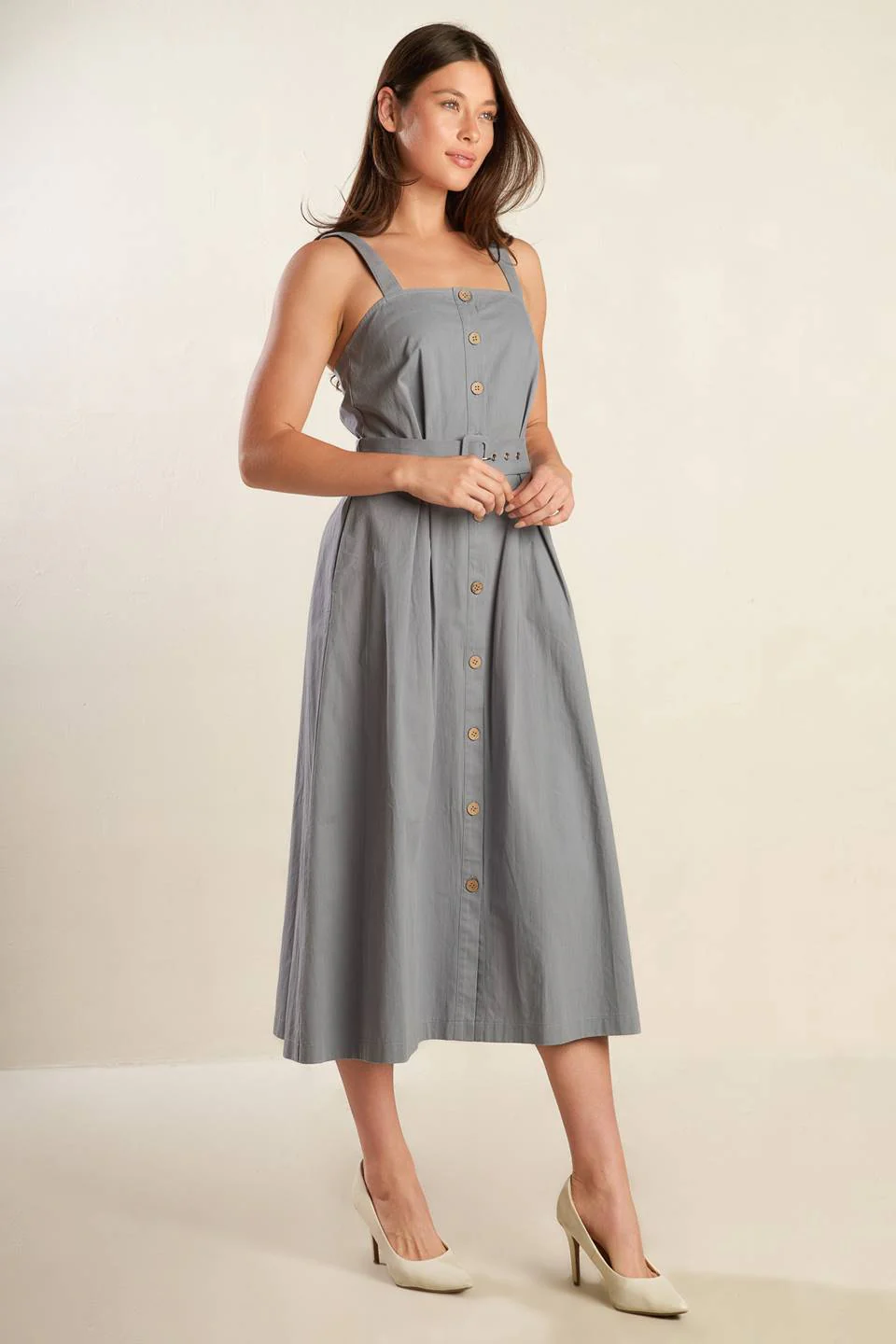 CALIFORNIA DREAMING BUTTON DOWN DRESS - FINAL SALE - Image 12