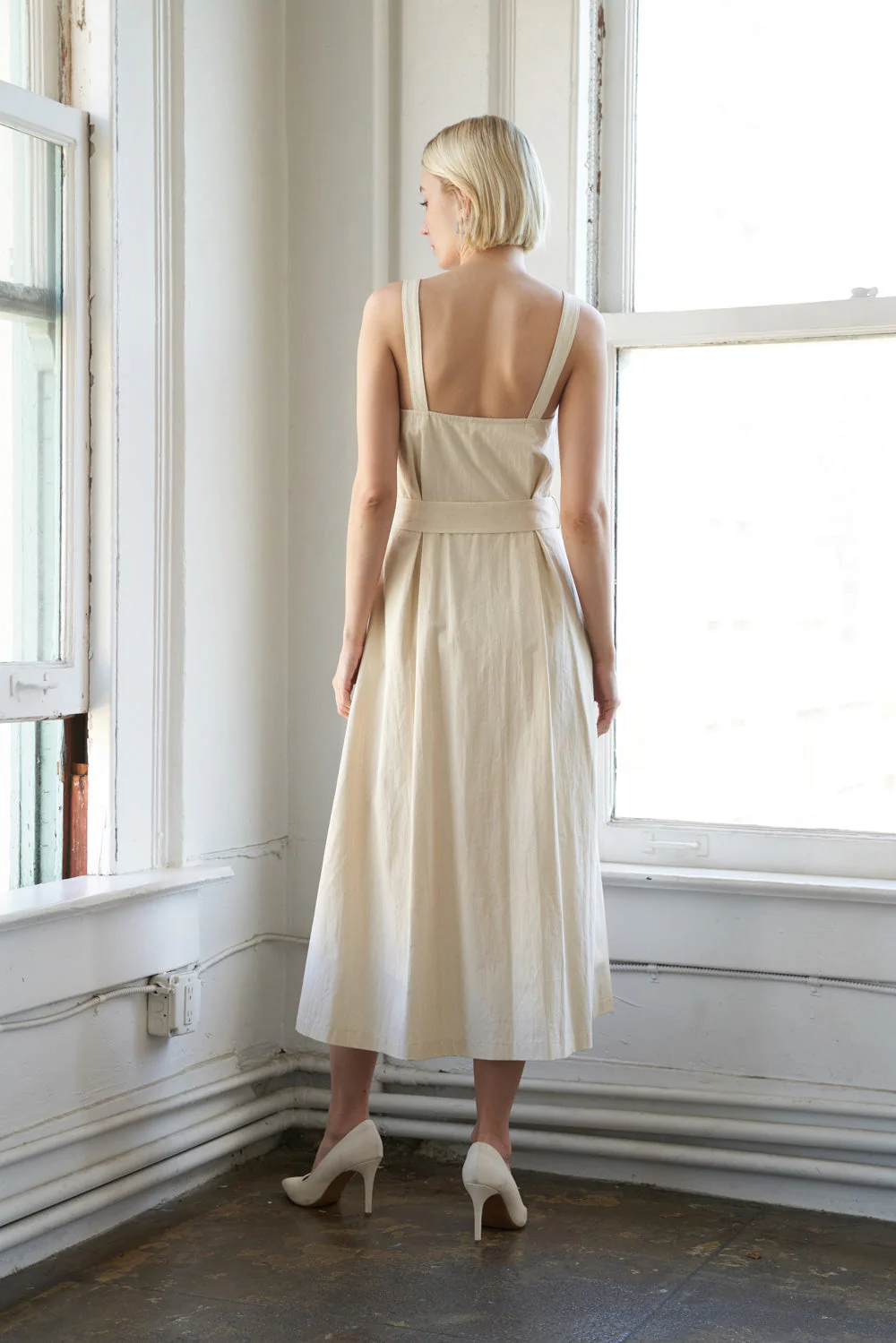 CALIFORNIA DREAMING BUTTON DOWN DRESS - FINAL SALE - Image 5