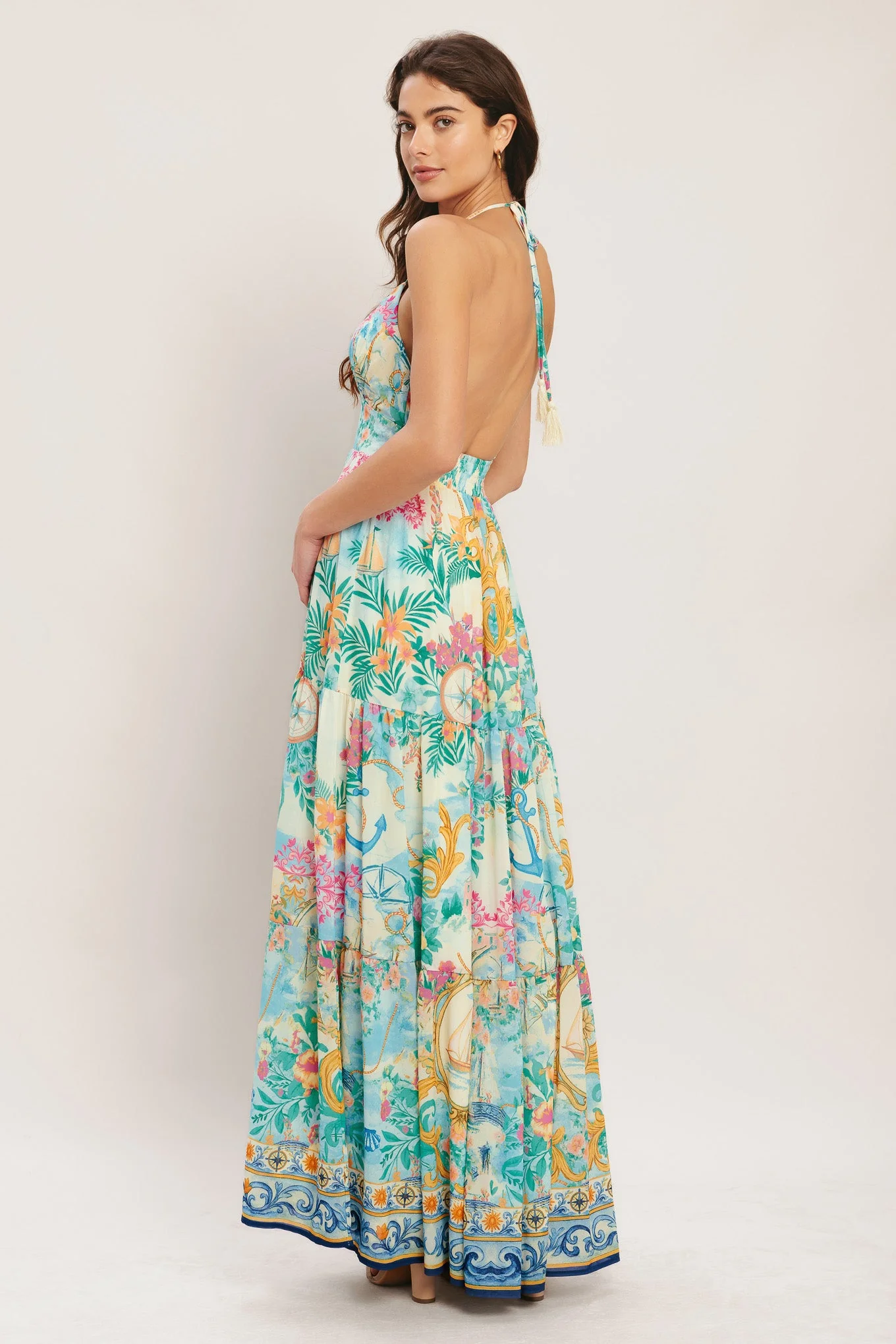 CAPRI SAIL AWAY MAXI DRESS - Image 2