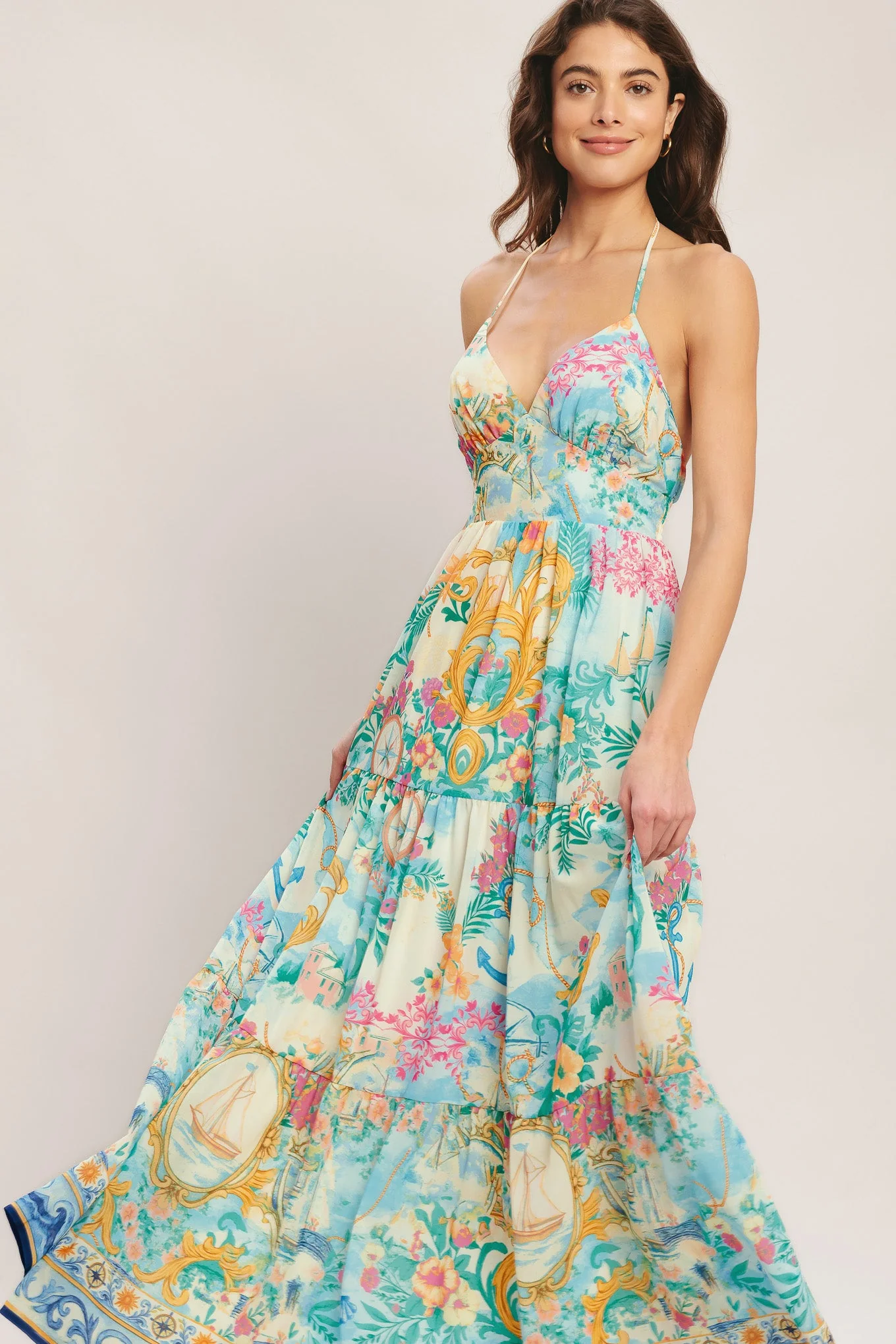 CAPRI SAIL AWAY MAXI DRESS - Image 3