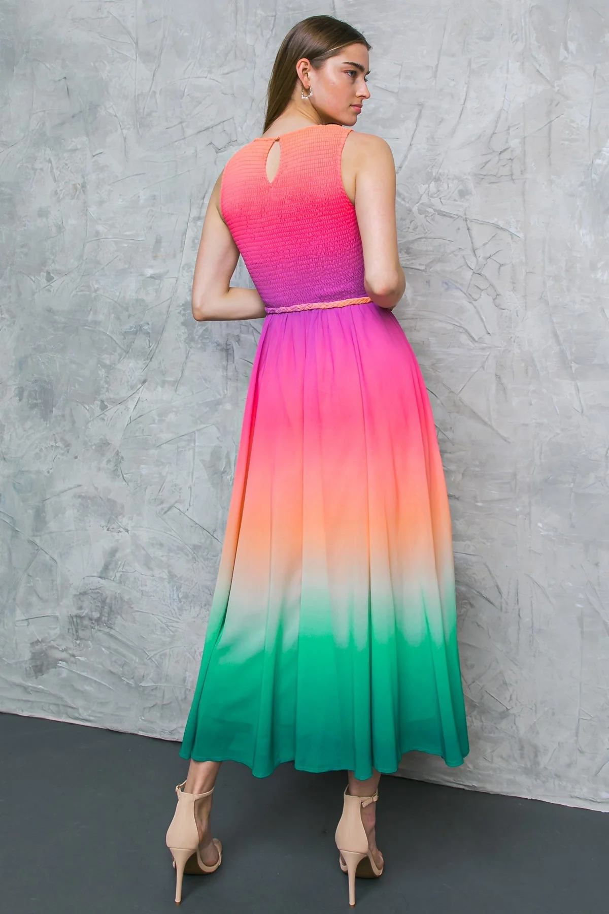 CATER TO YOU MULTI COLOR MIDI DRESS - Image 3