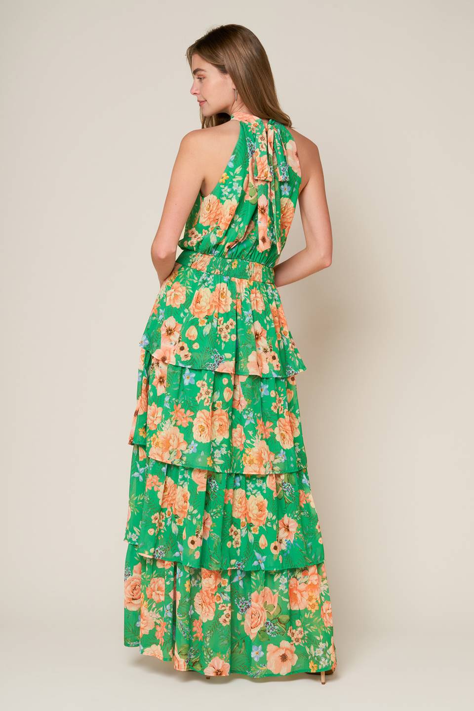 CHARITY HALTER MAXI DRESS - Image 2