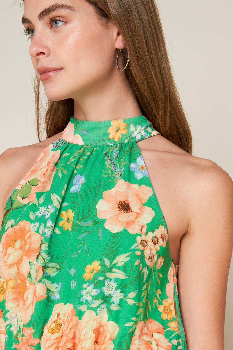CHARITY HALTER MAXI DRESS - Image 6