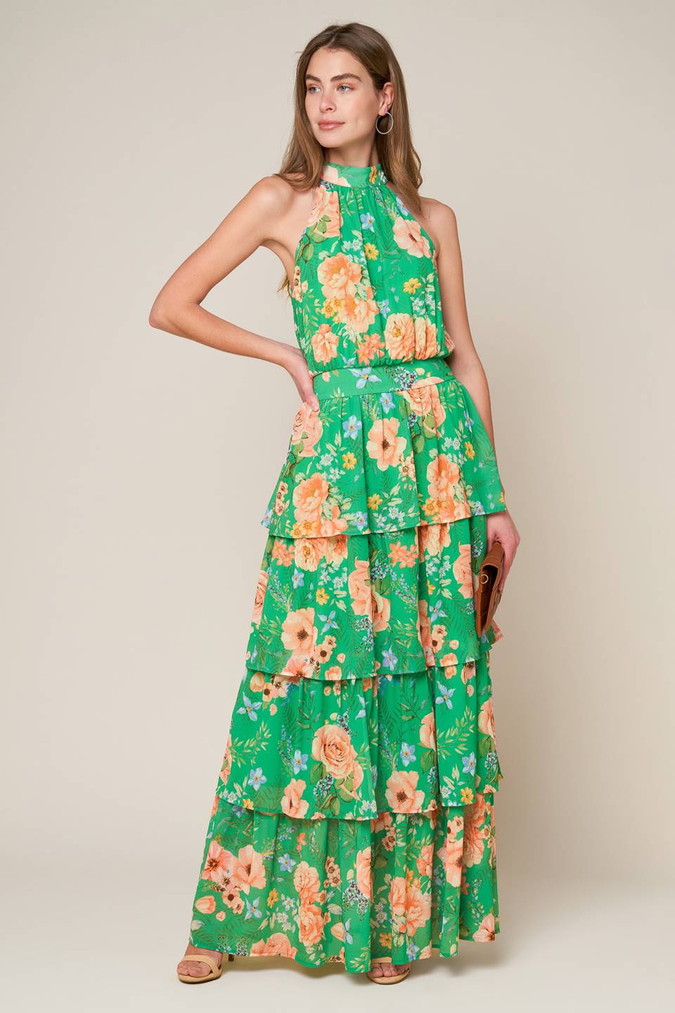 CHARITY HALTER MAXI DRESS - Image 7