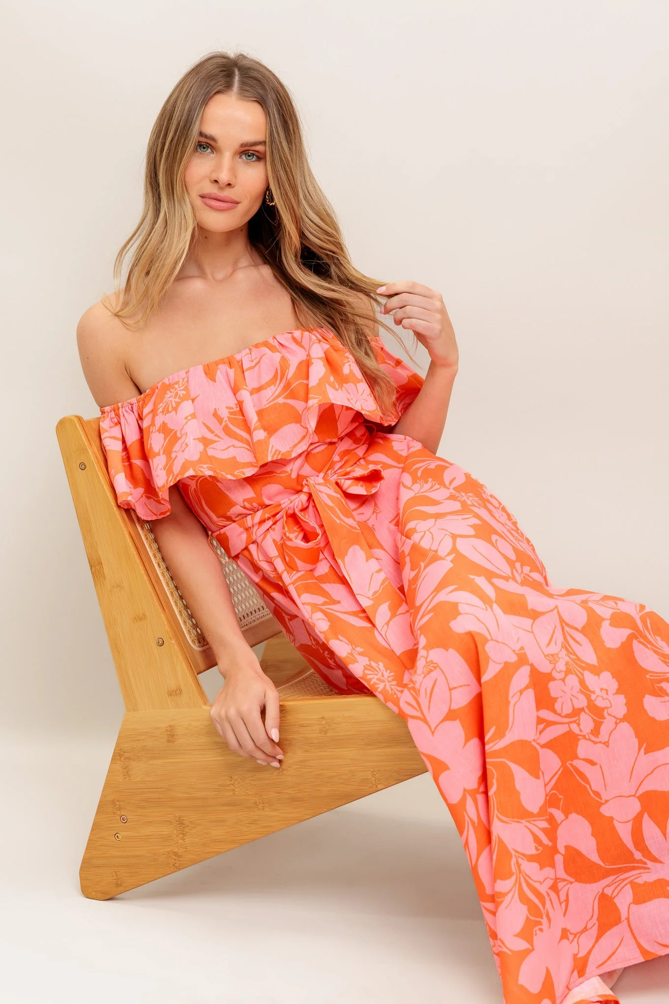 CITRUS GARDEN MIDI DRESS - Image 3