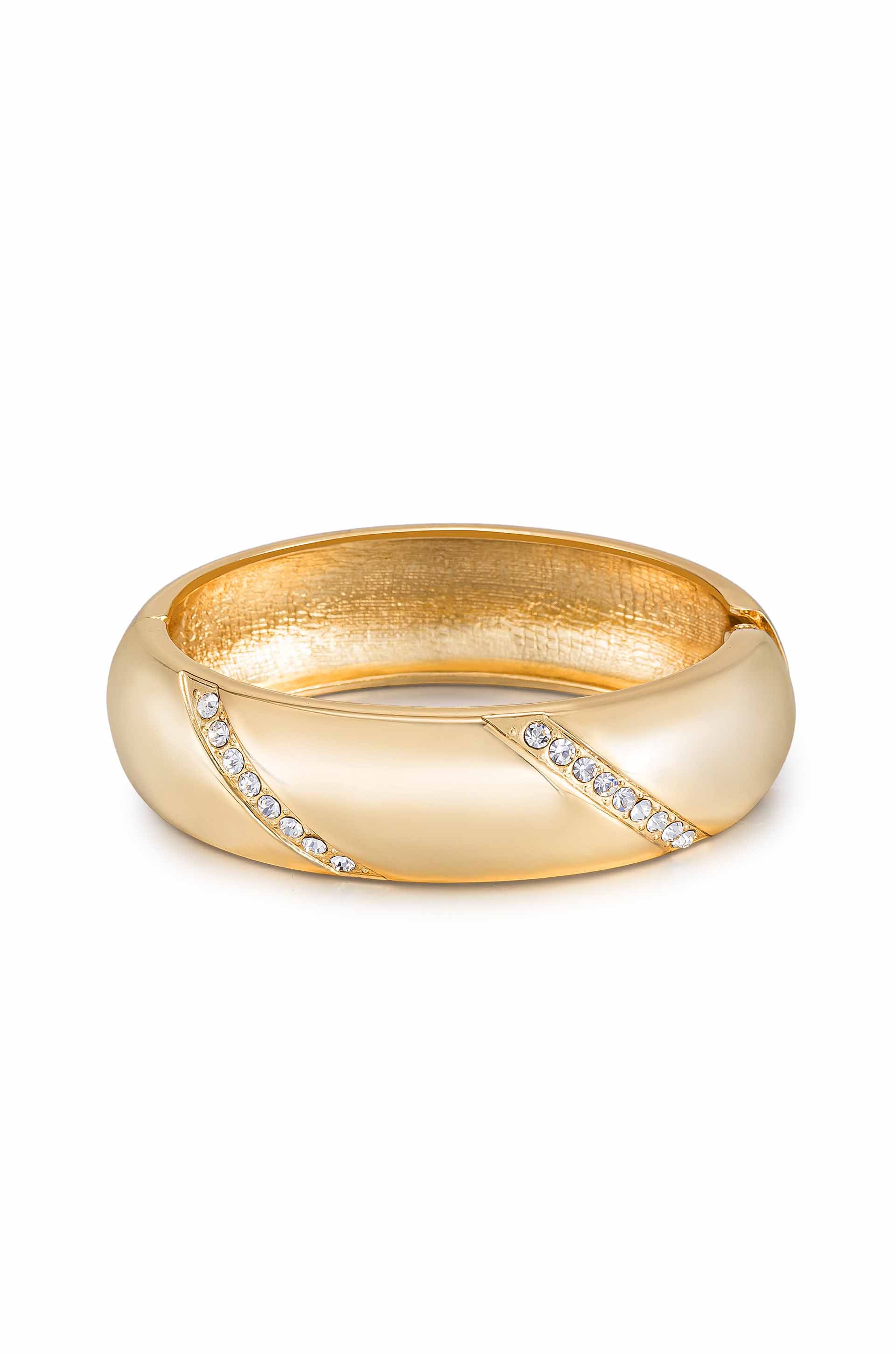 Crystal Dotted Bangle - Image 2