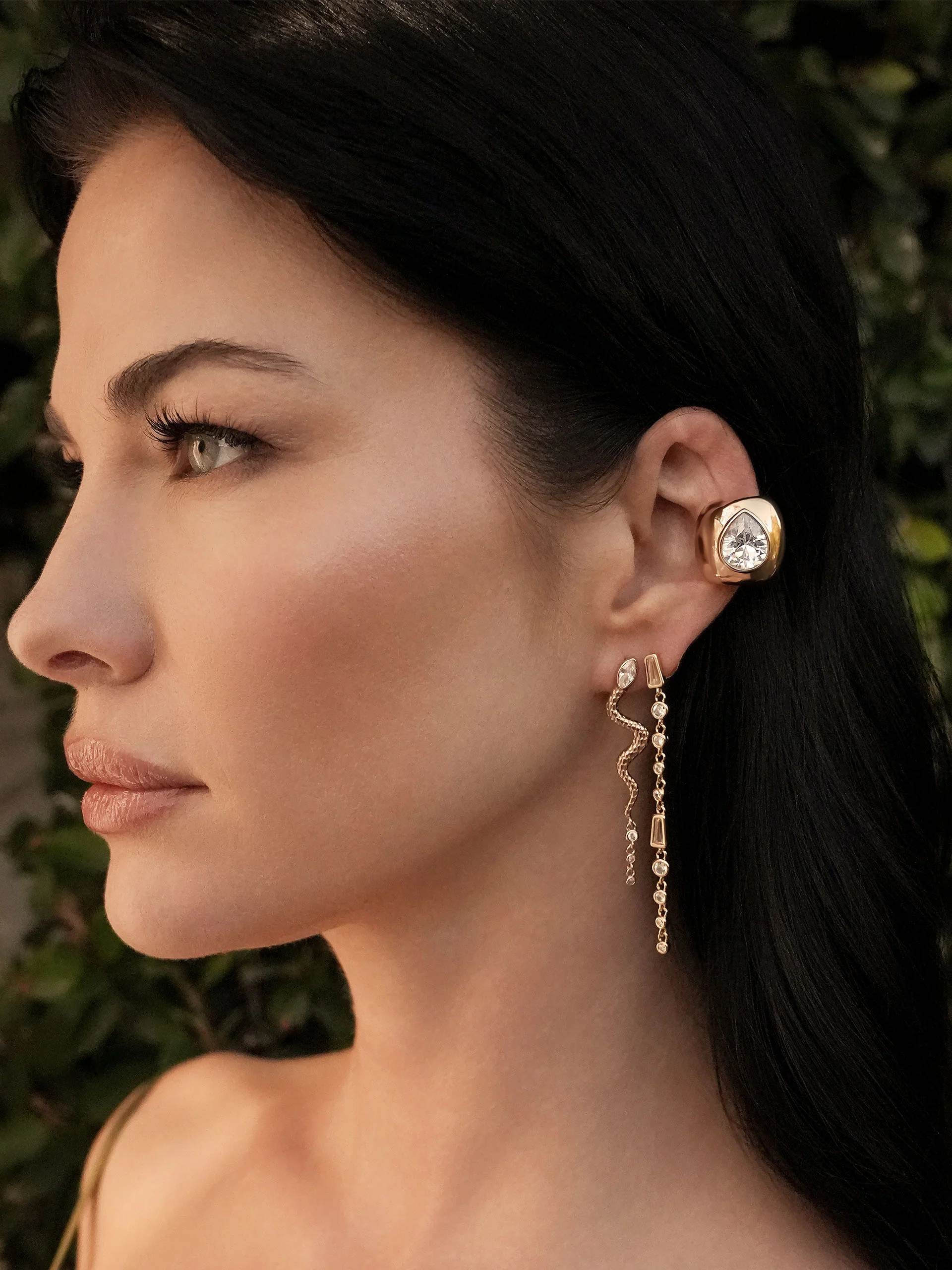 Crystal Linear Earrings - Image 6