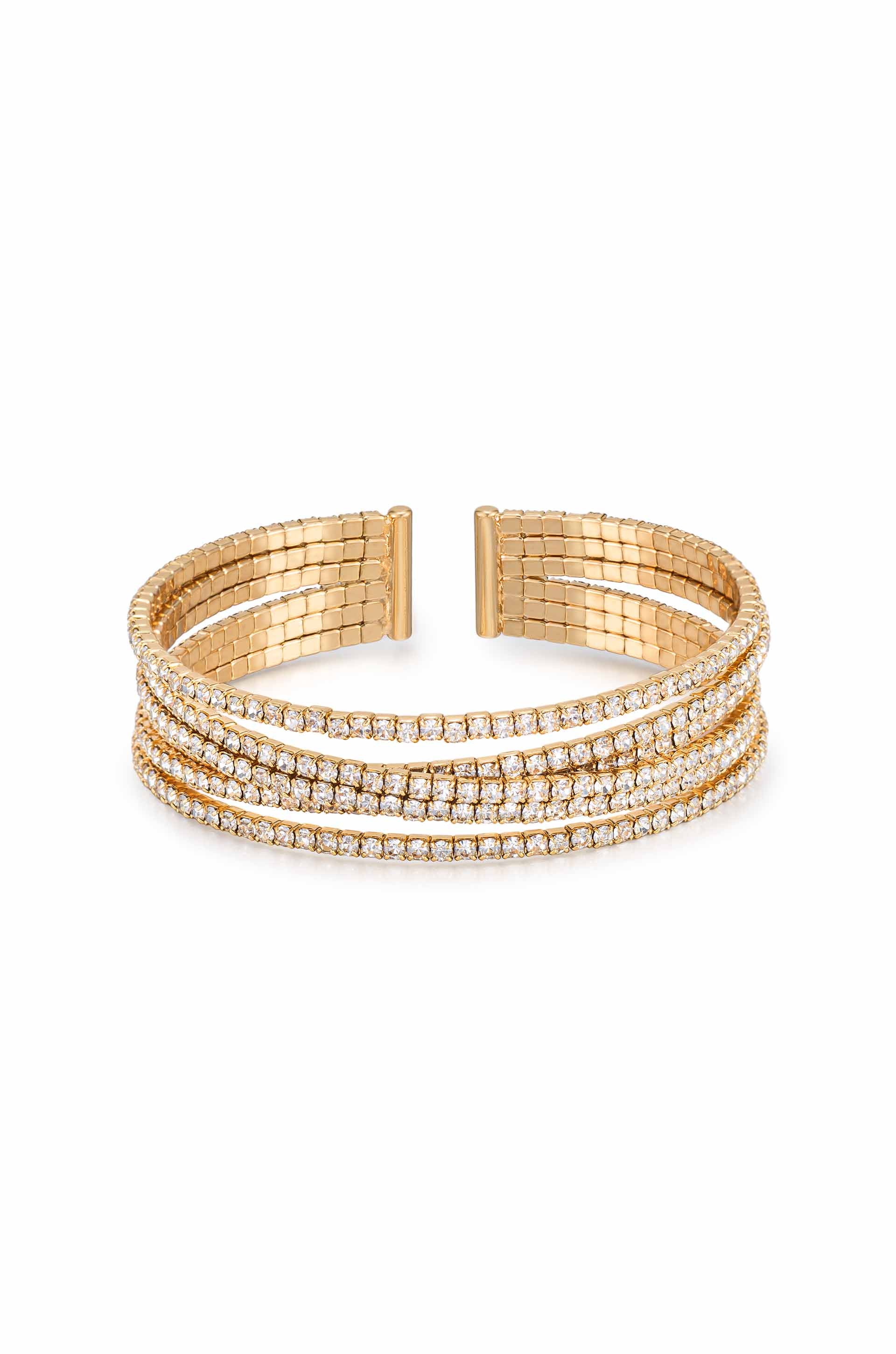 Crystal Strand Cuff - Image 2