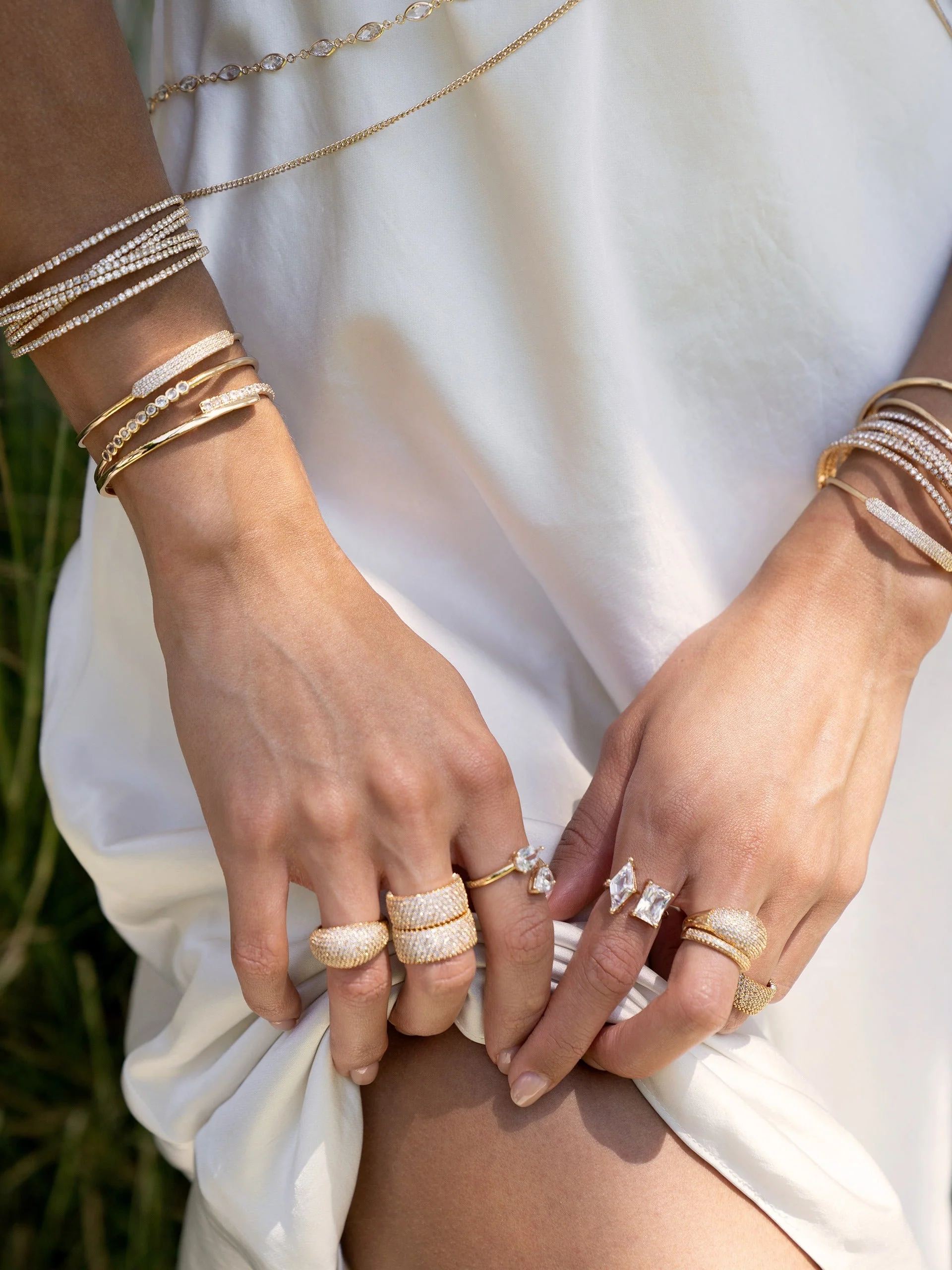 Crystal Strand Cuff - Image 5