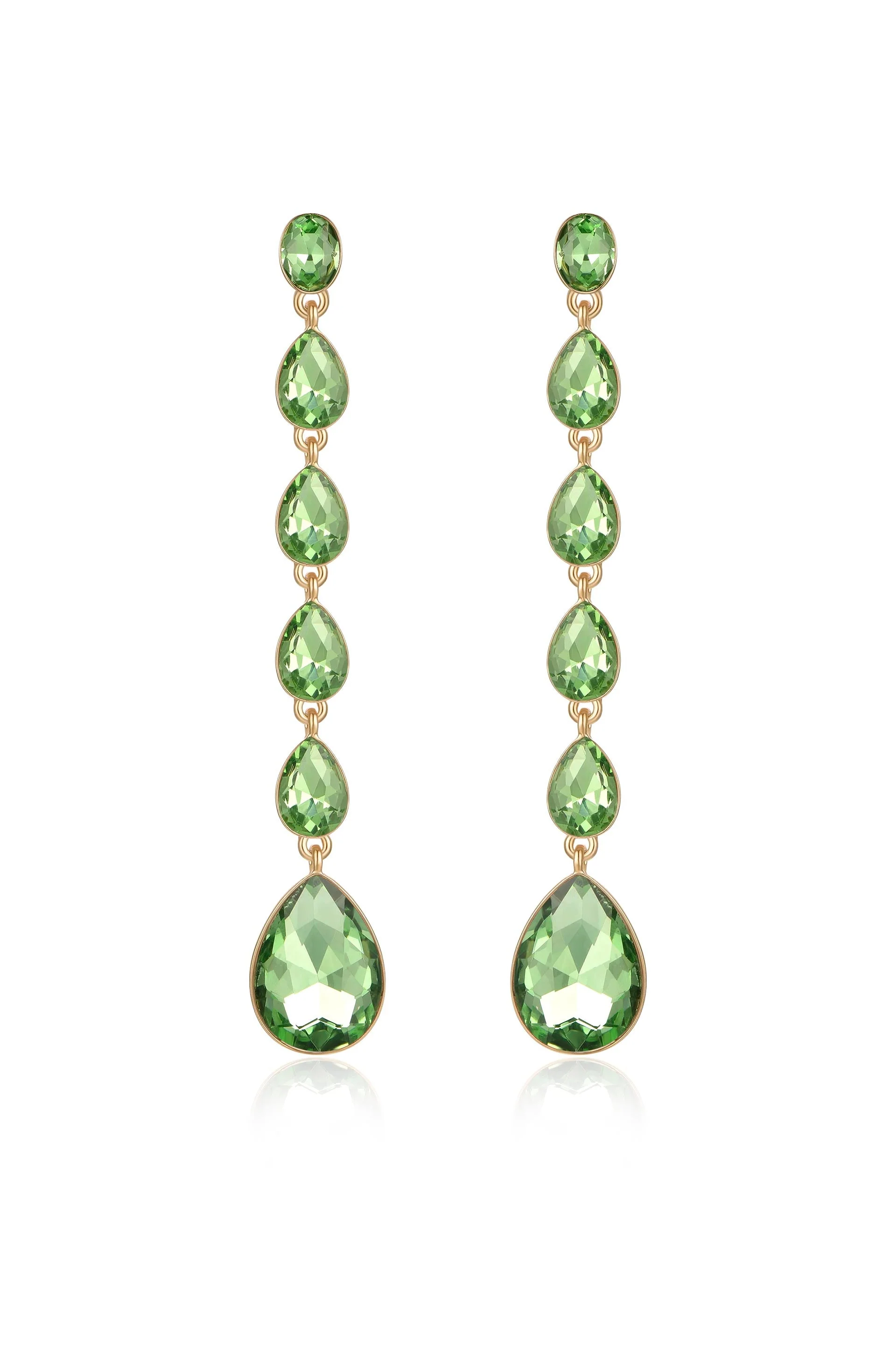 Crystallized Drop Earrings - Image 10