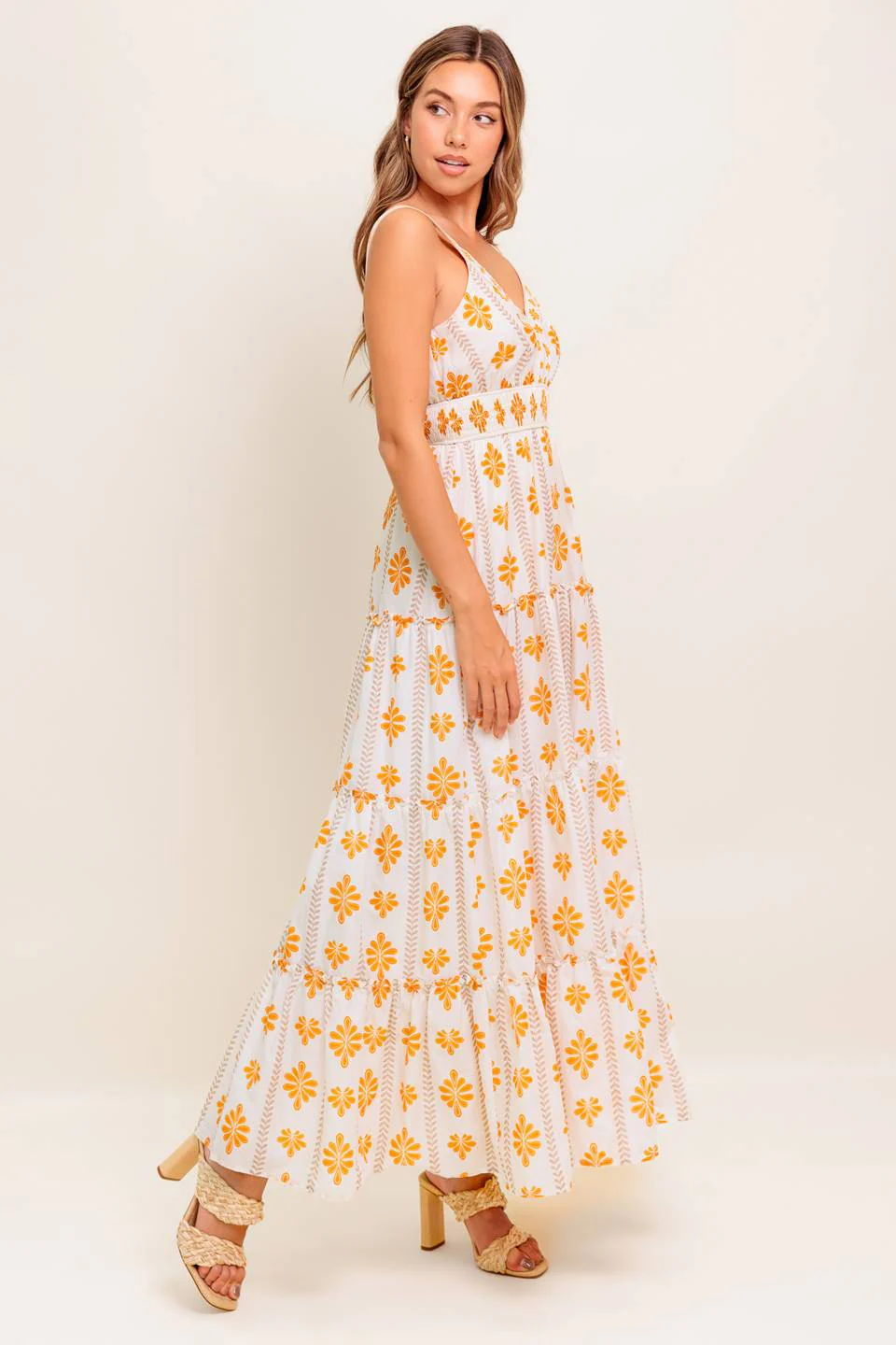 DAILY DELIGHT MAXI DRESS - YELLOW - Image 5