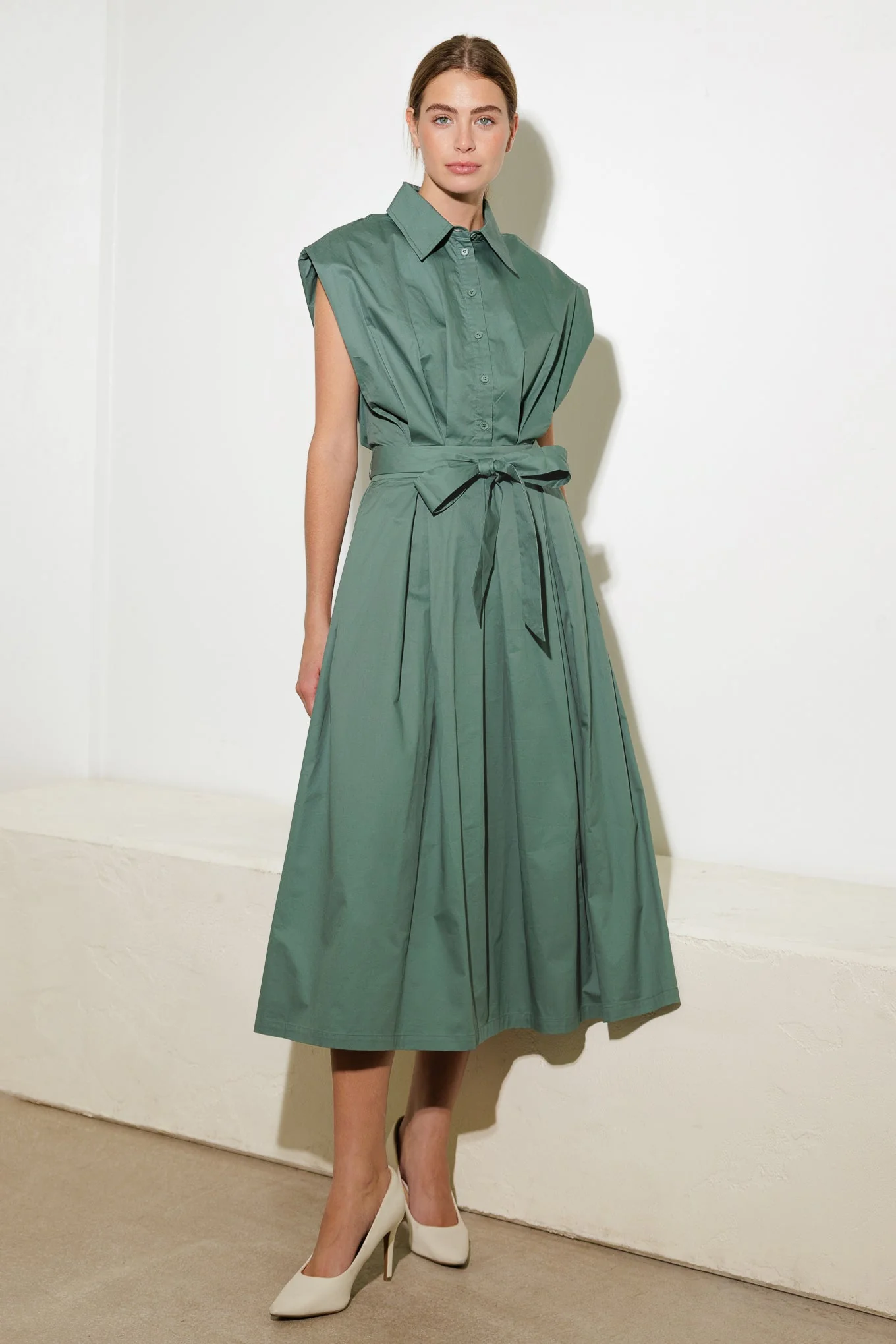 DEEPER CONNECTION DROP SHOULDER DRESS - Image 2