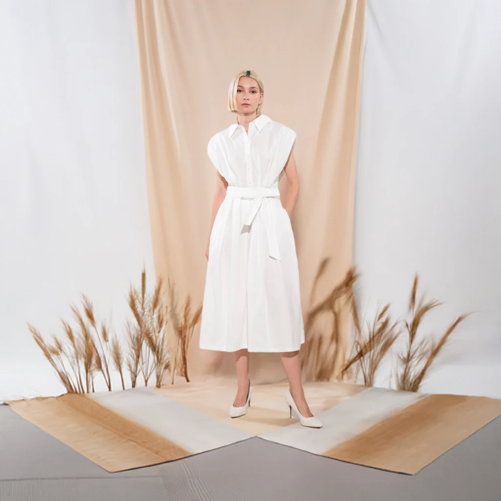 DEEPER CONNECTION DROP SHOULDER DRESS - Image 7