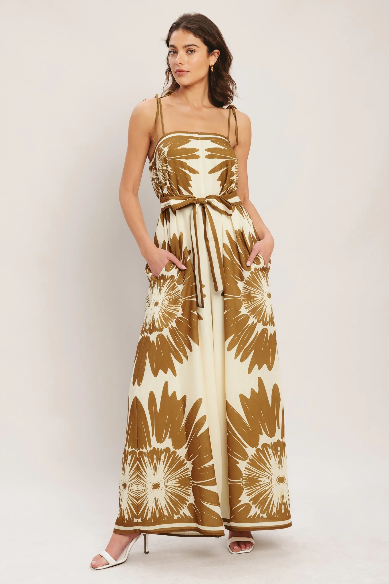 DESERT SUNBURST WIDE LEG JUMPSUIT - Image 6