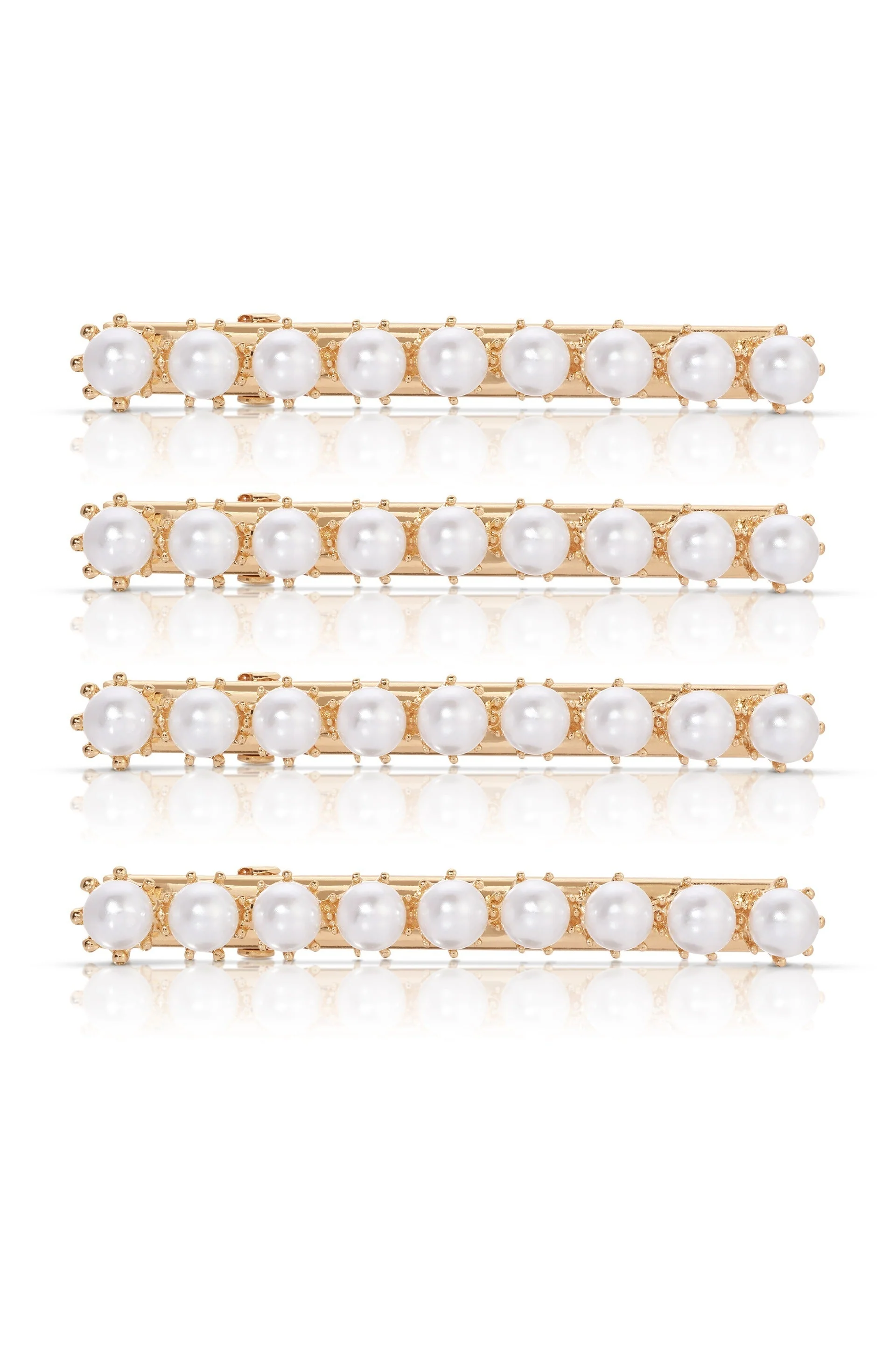 Diana Pearl Clip Set - Image 2