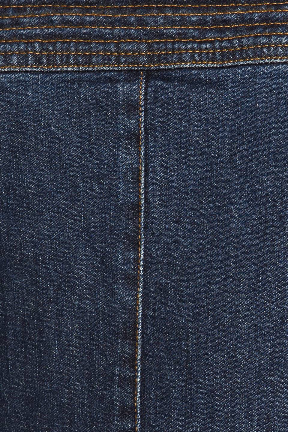 DOMINIQUE DARK DENIM MIDI DRESS - Image 8