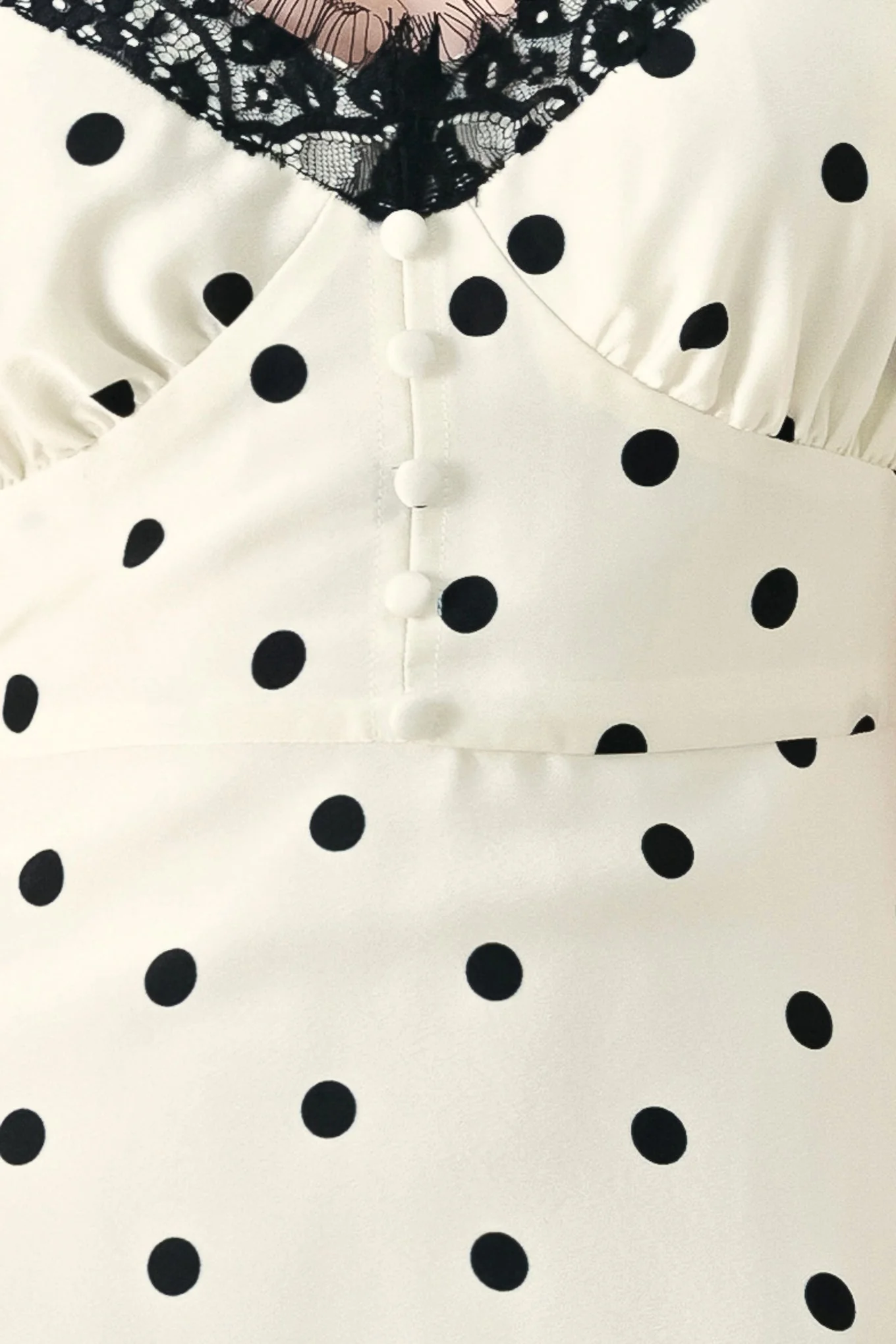 DOTTY SWEETHEART POLKA DOT MIDI DRESS - Image 7